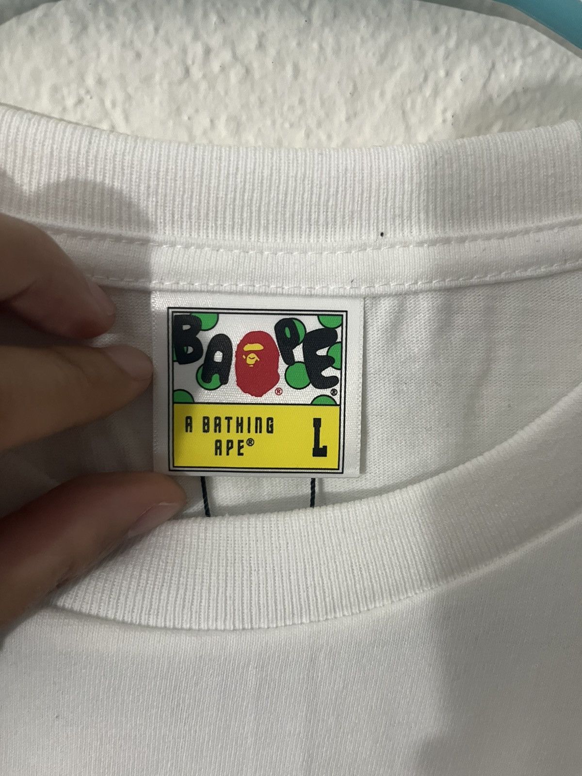 Bape Bape A Bathing Ape ABC Camo Shark Silver Zip Tee Large White Size US L / EU 52-54 / 3 - 3 Thumbnail