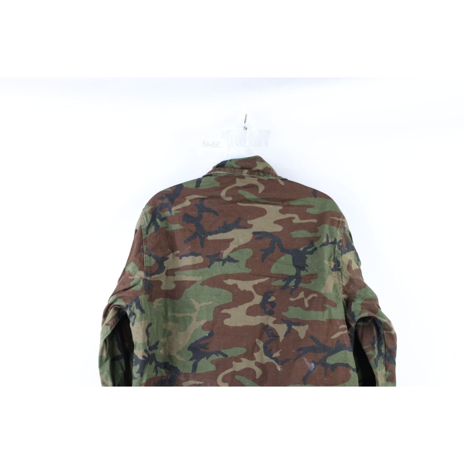 Vintage Vintage 70s Thrashed Ripstop Poplin Camouflage Jacket Size US M / EU 48-50 / 2 - 13 Thumbnail