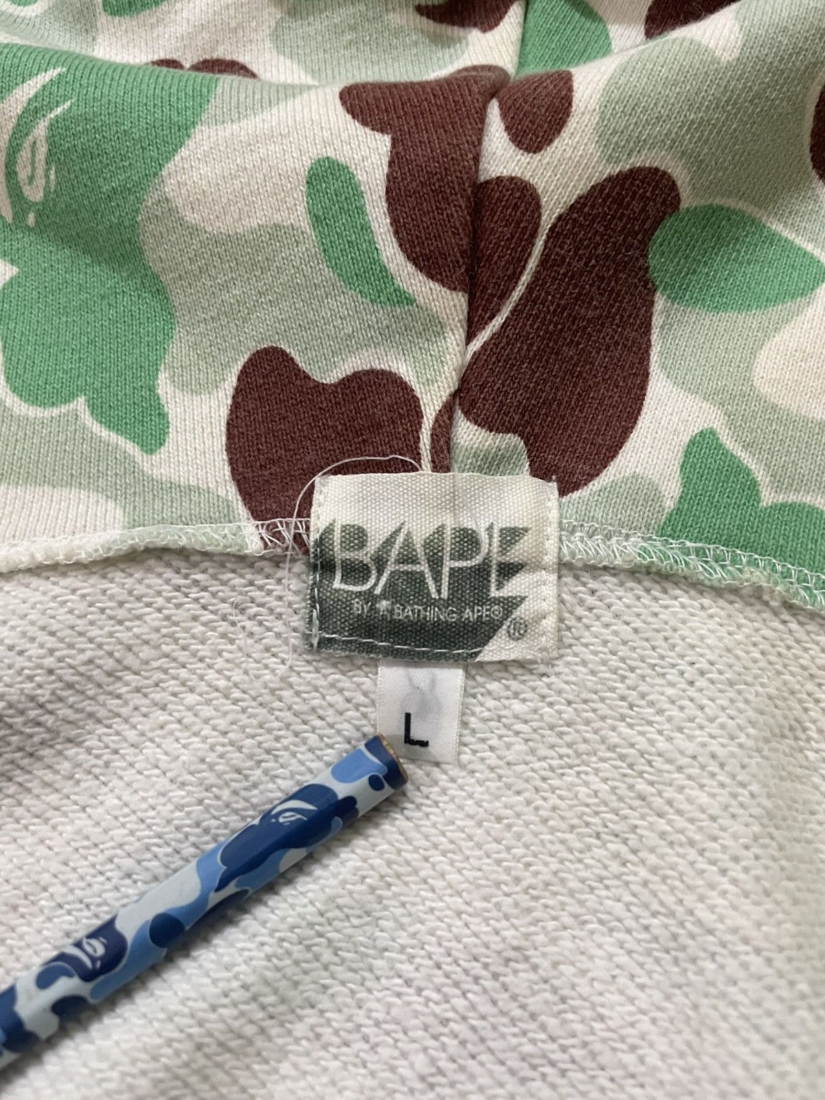 Bape OG Bape Exlusive Sendai Camo Fullzip Hoodie Size US L / EU 52-54 / 3 - 7 Thumbnail