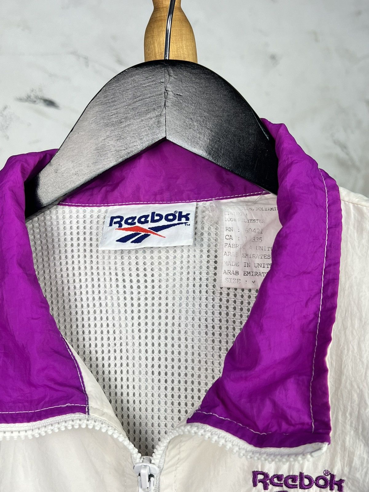 Reebok Vintage Reebok Full Zip Track Jacket Size M - L Size US M / EU 48-50 / 2 - 5 Thumbnail