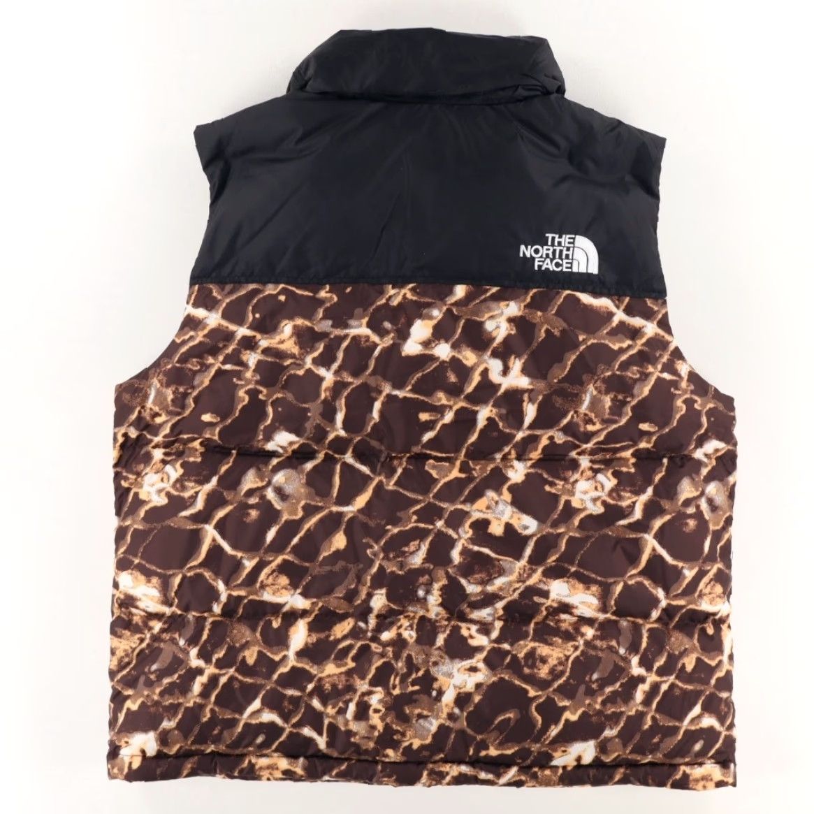 The North Face The North Face 96 Retro Nuptse Vest Colorblock Mock Jacket Coal Brown Men's L Shirt Size US L / EU 52-54 / 3 - 4 Thumbnail