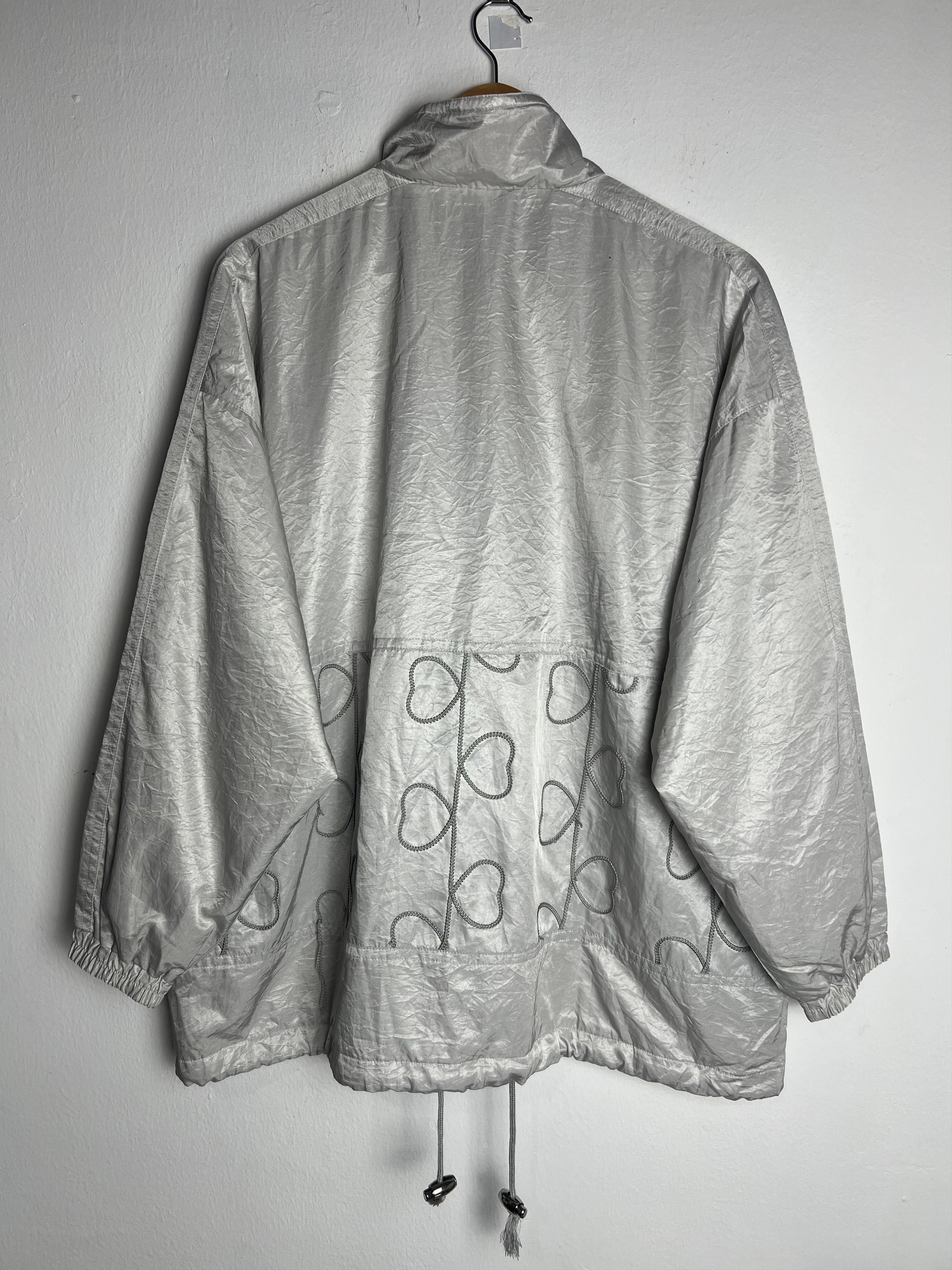 Courreges Vintage Courreges Paris Sport Future Silver Jacket Size US L / EU 52-54 / 3 - 2 Thumbnail
