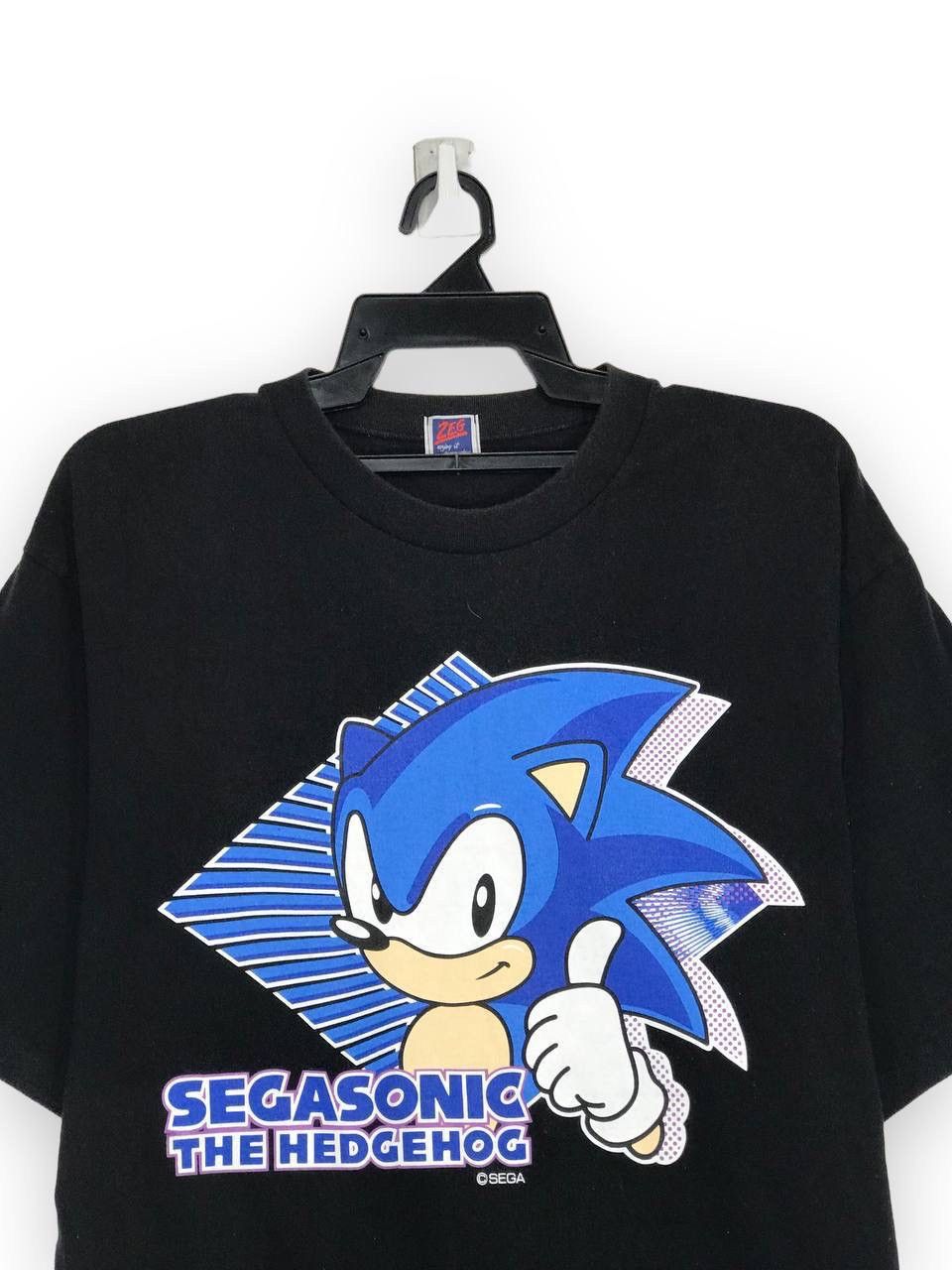 Vintage vintage Sonic the hedgehog sega games console running Size US L / EU 52-54 / 3 - 2 Thumbnail