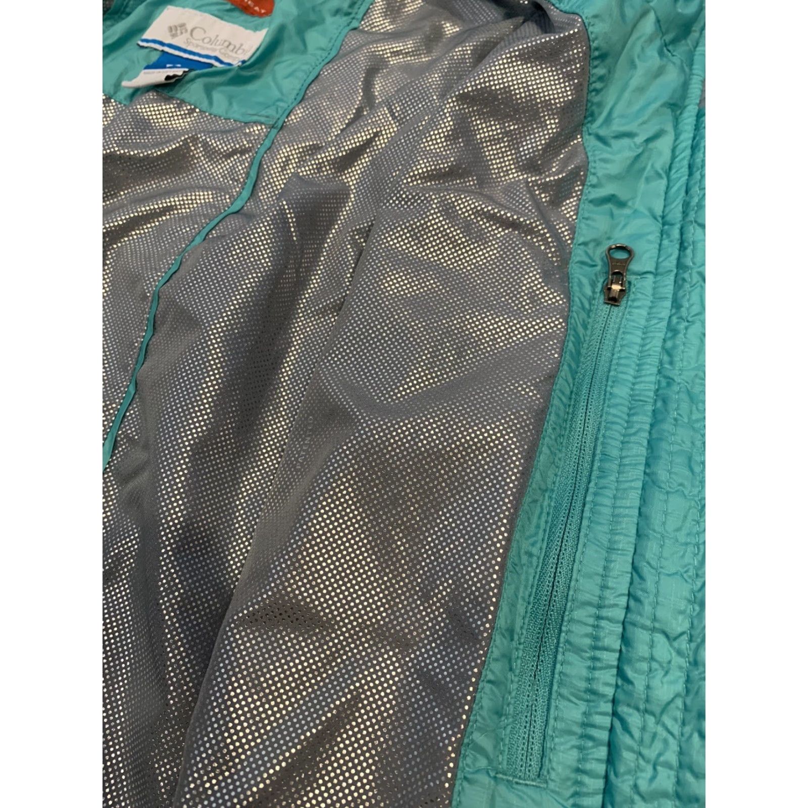 Vintage Columbia Omni Heat Puffer Vest Teal Teal/green S Small Womens Vest Heated Columbia Size S / US 4 / IT 40 - 7 Thumbnail