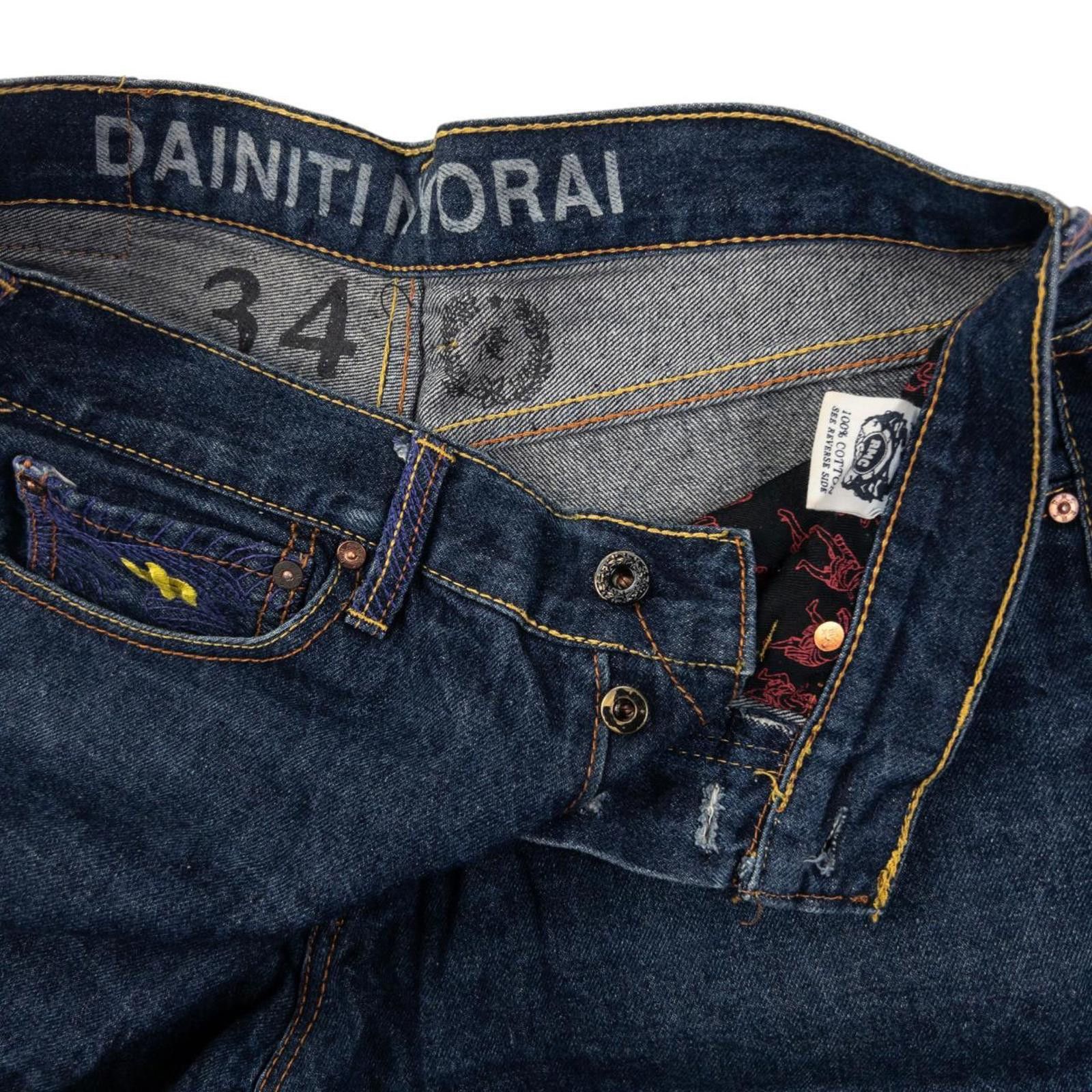 Designer Vintage RMC Red Monkey Company Year Monkey Jeans Size W33 Size US 33 - 5 Thumbnail
