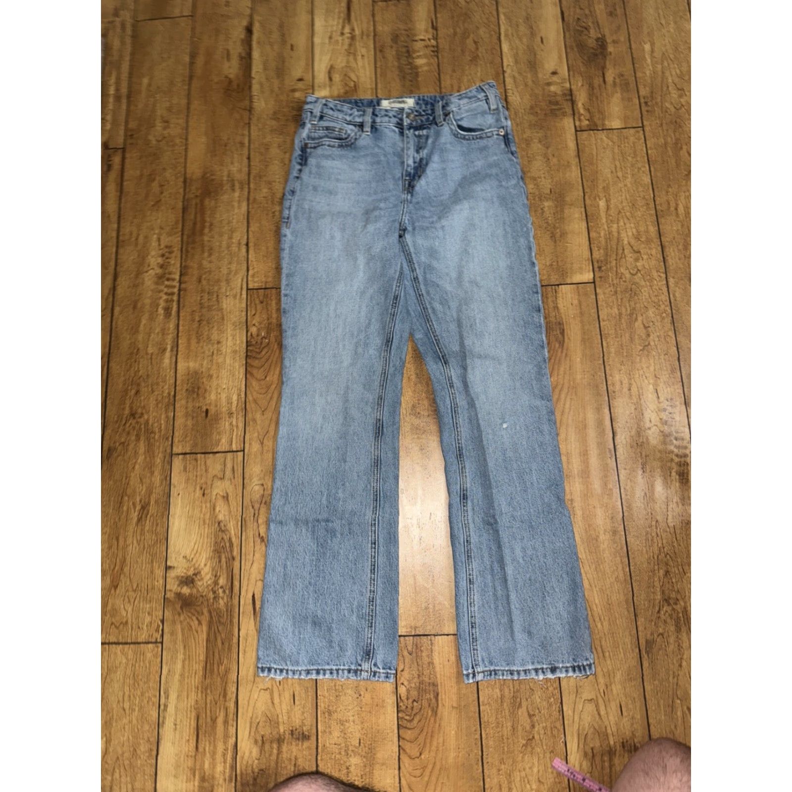 Vintage VINTAGE Rock & Roll Denim Jeans 28x34 High Rise Stone Wash Western (See Photos) Mens Jeans Blue 28 34 Inseam Straight Stone Rock & Roll Cowboy Size US 28 / EU 44 - 3 Thumbnail