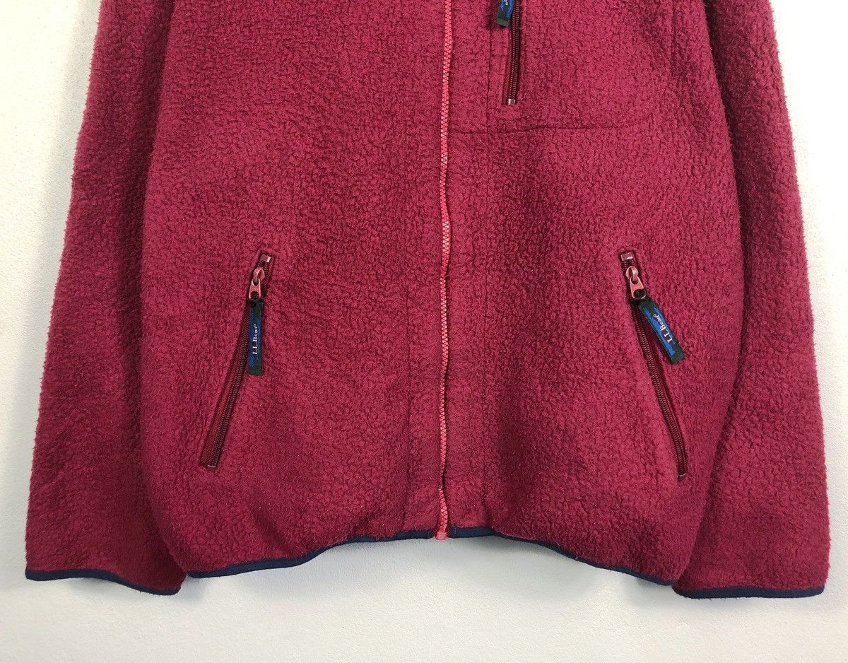L.L. Bean × Vintage Rare Vintage L.L. Bean Zipper Fleece Jacket Size US XL / EU 56 / 4 - 4 Thumbnail