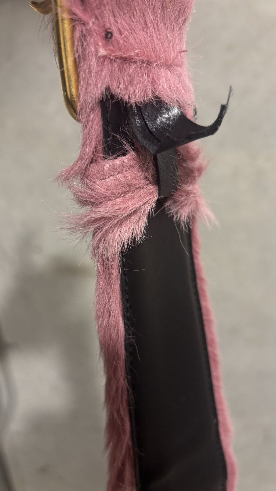 Prada Prada Fur Belt Size 30 - 13 Thumbnail