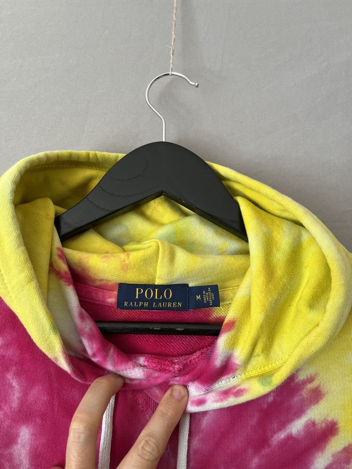 Polo Ralph Lauren Polo Ralph Lauren Tie Dye Acid Multicolour Hoodie Size US M / EU 48-50 / 2 - 5 Thumbnail
