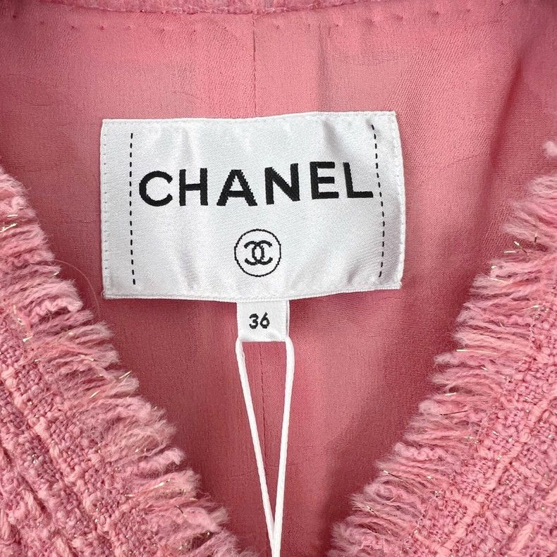 Chanel Chanel Handicraft Workshop Series Pink Twill Tassel Four-p Size XS / US 0-2 / IT 36-38 - 5 Thumbnail