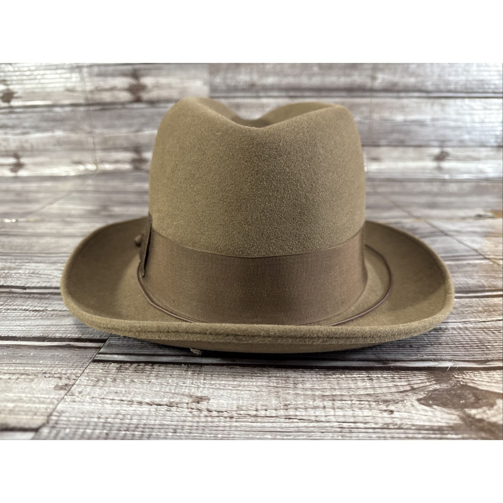Other Worth & Worth Madison Hat Size 7 1/8 Color Brown Made In Col Size ONE SIZE - 4 Thumbnail
