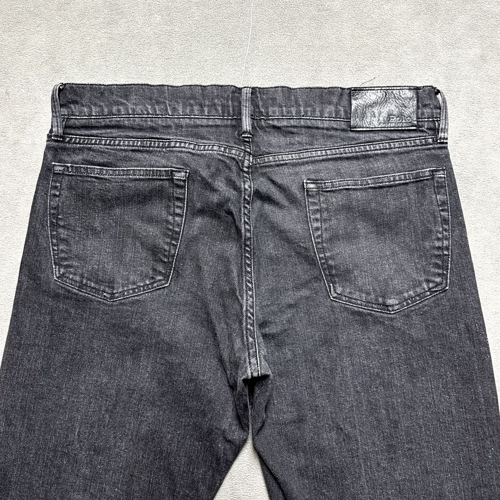 Polo Ralph Lauren Polo Ralph Lauren Jeans Mens 34x34 Black Denim Prospect Straight EUC Size US S / EU 44-46 / 1 - 4 Thumbnail