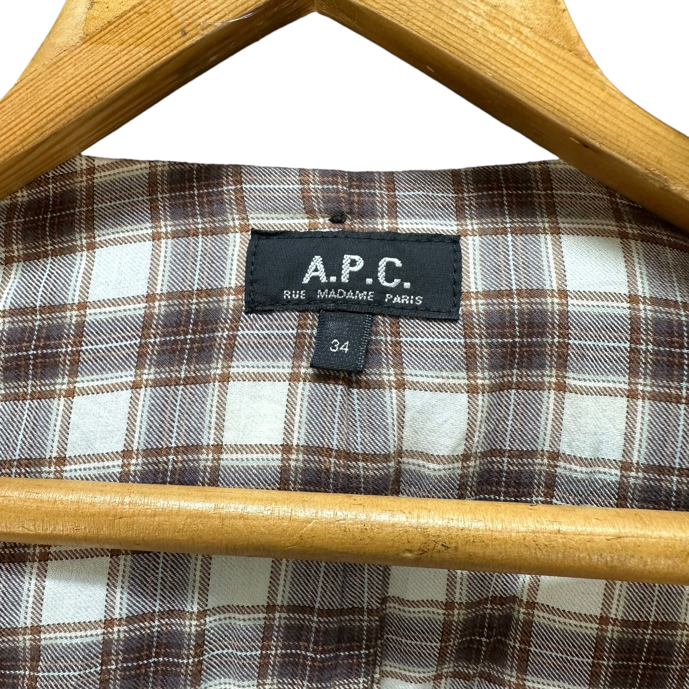 A.P.C. A.P.C. COTTON HOODED DUFFLE COAT #9083-55 Size XS / US 0-2 / IT 36-38 - 8 Thumbnail