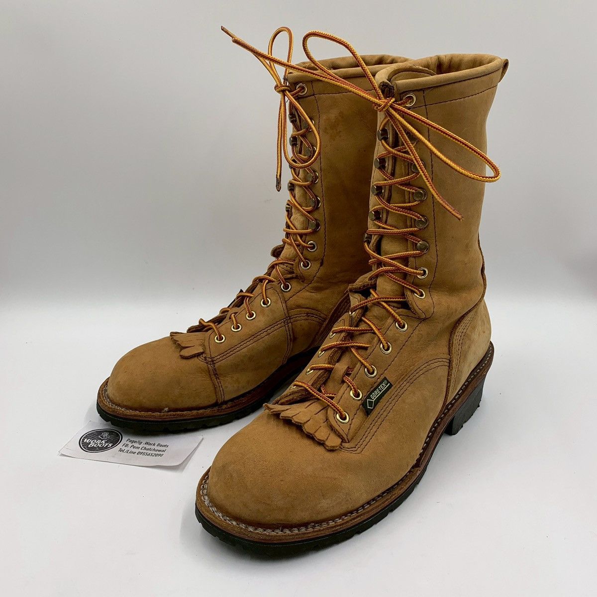 Vintage J.H.Hall Matter Horn Lineman Boots Size US 9.5 / EU 42-43 - 1 Thumbnail