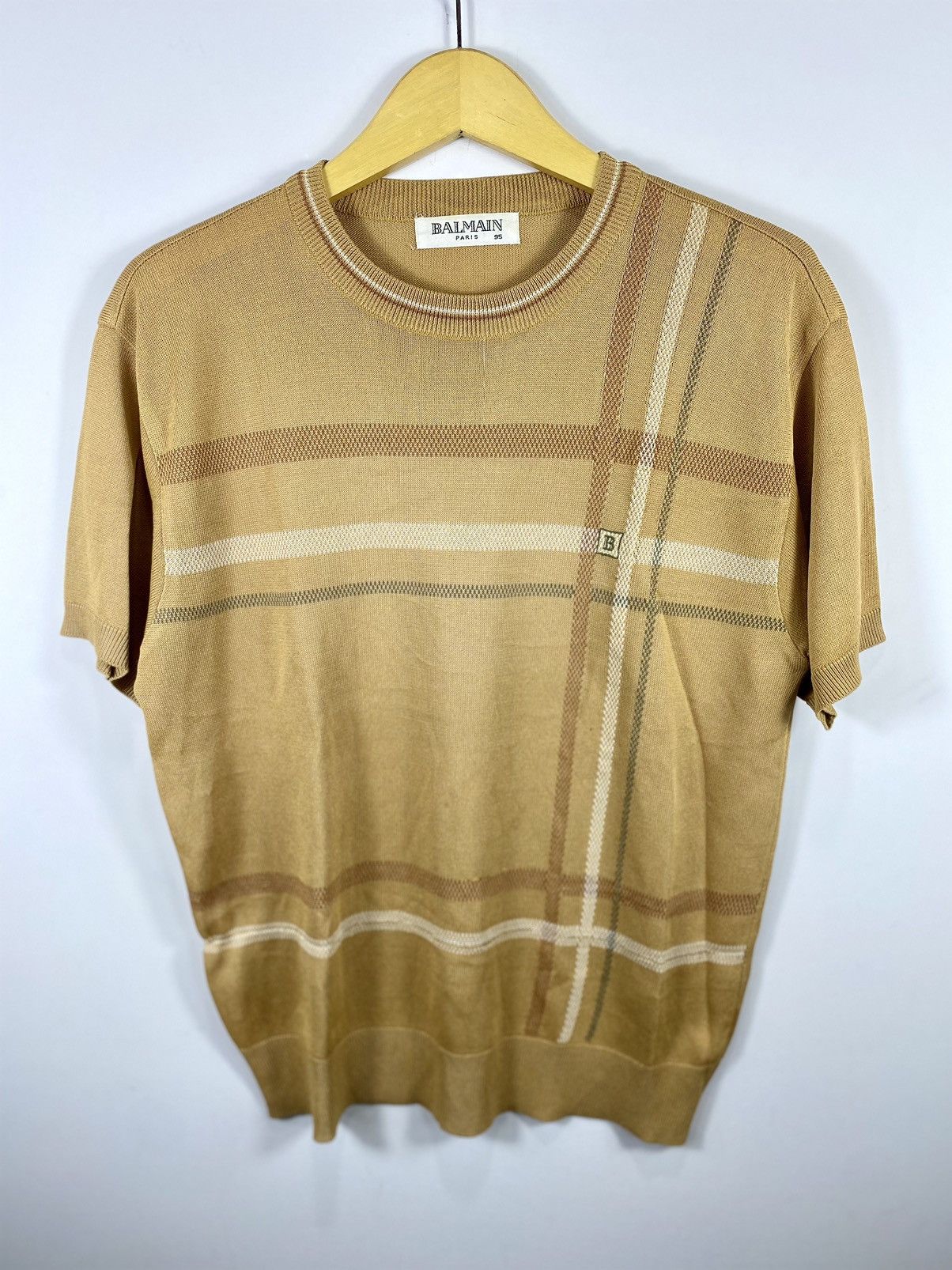 Balmain “RARE” Vintage Logo Balmain Shirt Size US M / EU 48-50 / 2 - 1 Thumbnail