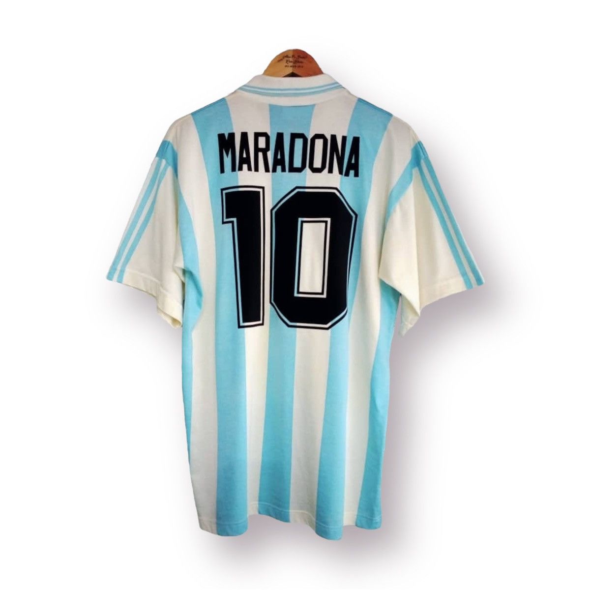 Adidas ❤️‍🔥 Private Collection Argentina 94 Home WorldCup USA Rare Size US L / EU 52-54 / 3 - 9 Thumbnail