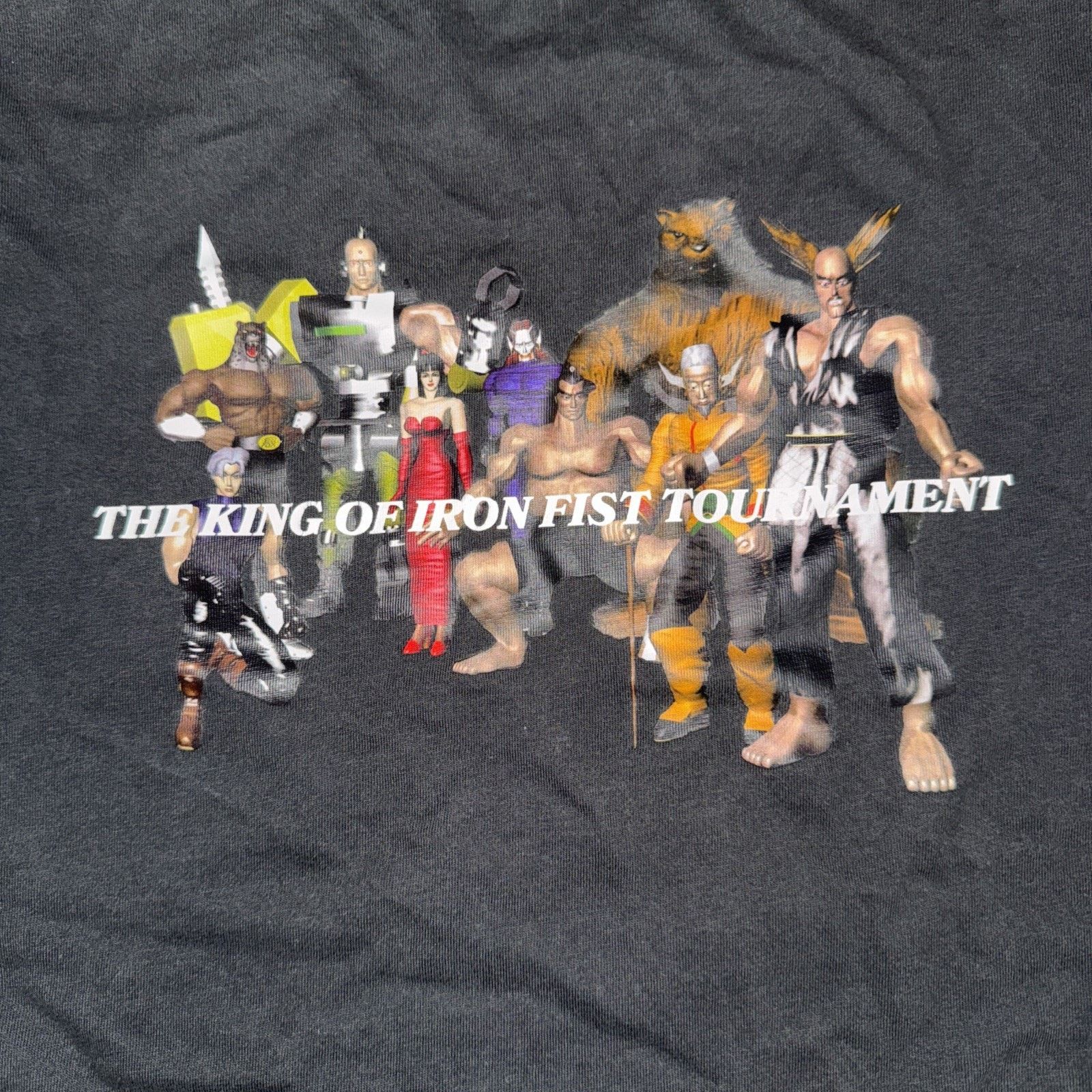 Uniqlo Uniqlo X Tekken T-Shirt XS 17x23 Grey Size US XS / EU 42 / 0 - 2 Thumbnail