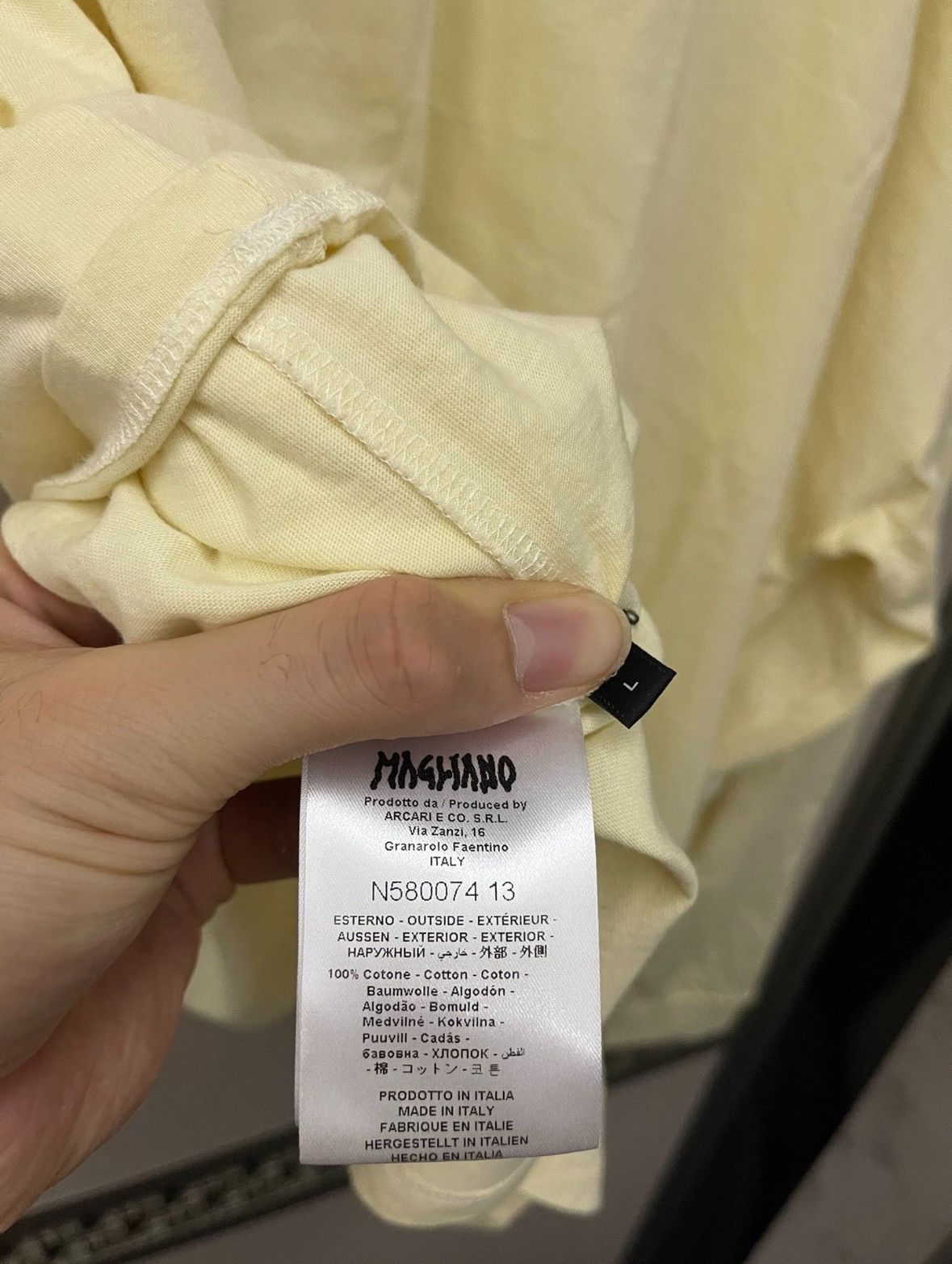 Magliano Magliano fw22 asymmetric long sleeve Size US L / EU 52-54 / 3 - 6 Thumbnail