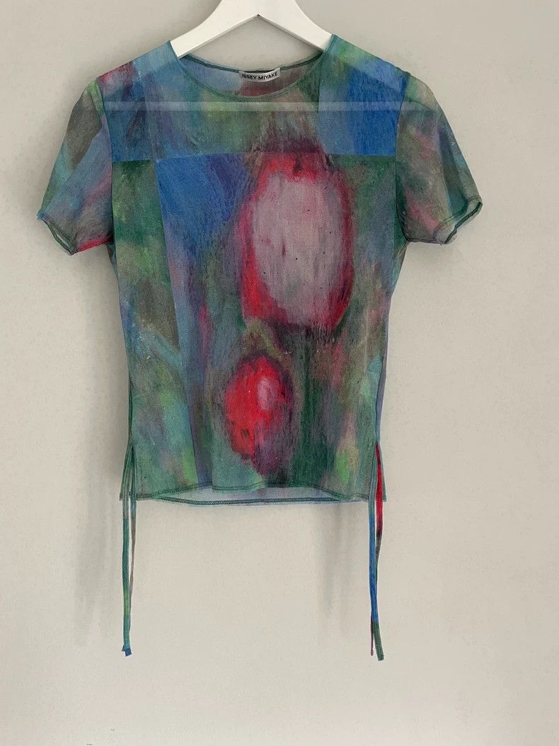 Issey Miyake Issey Miyake size:3 Green-gray main line oil painting star Size M / US 6-8 / IT 42-44 - 5 Thumbnail