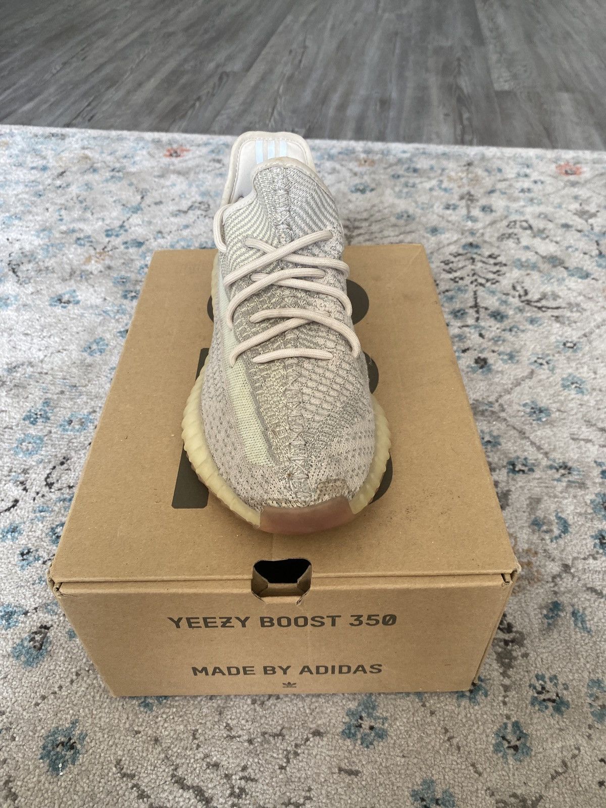 Adidas YEEZY BOOST 350 V2 CITRIN Size US 8.5 / EU 41-42 - 5 Thumbnail