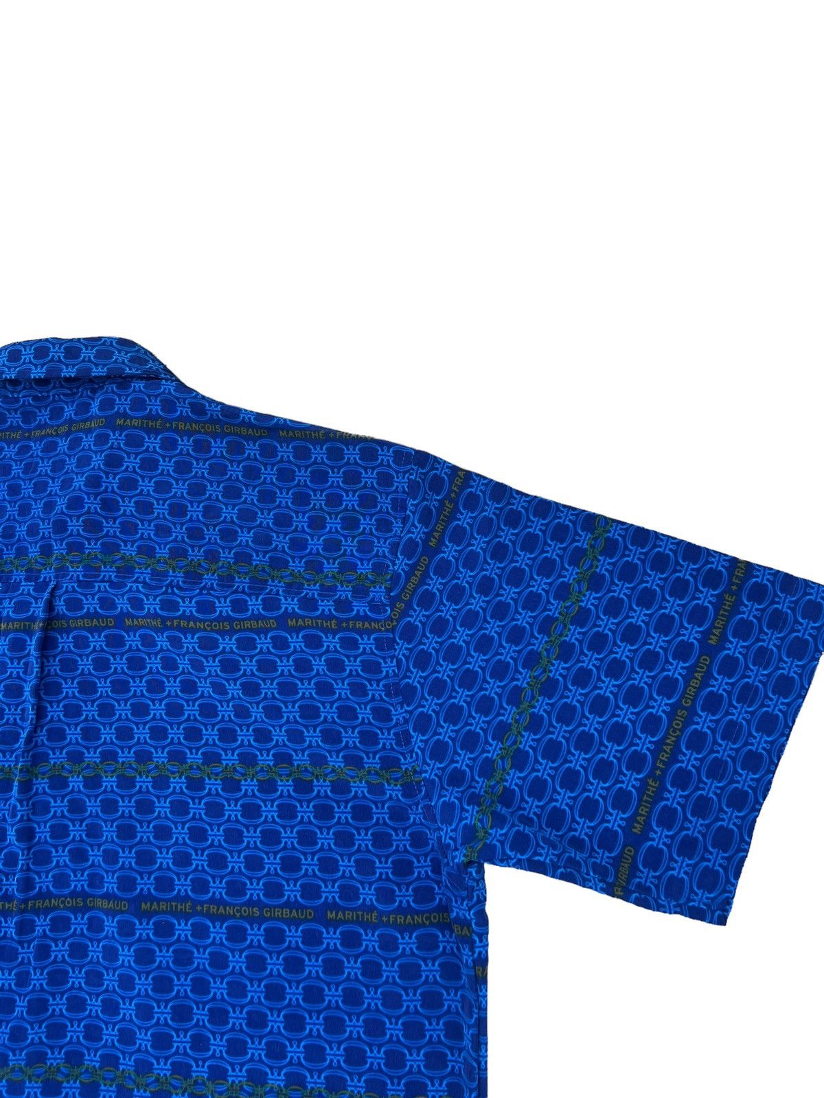 Marithe + Francois Girbaud VTG 90s Marithe Francois Girbaud Spell Out Oversized Shirt Size US M / EU 48-50 / 2 - 16 Thumbnail