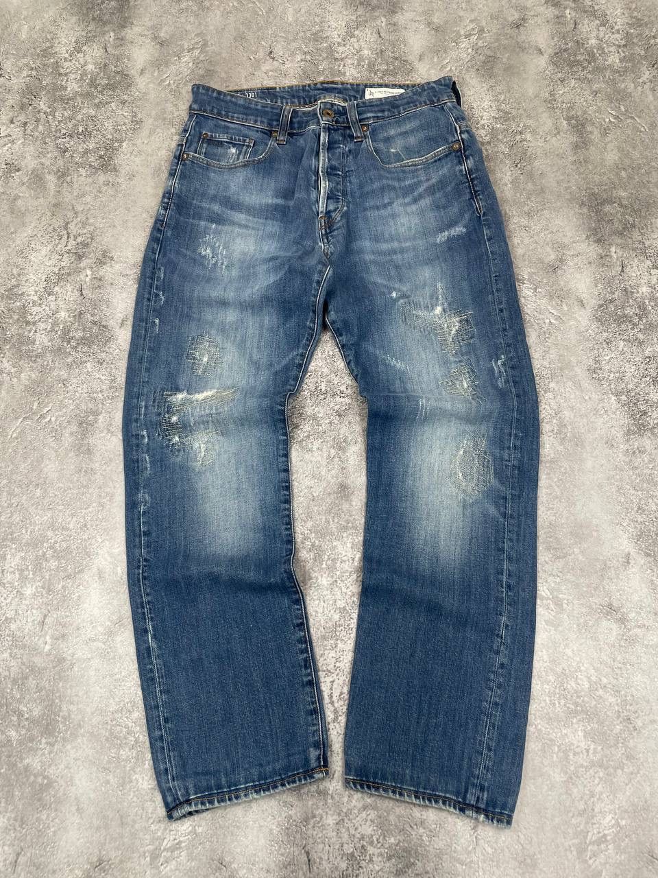 G-Star G-Star Raw Men Denim Jeans Pants Blue Straight Size W29 Size US 29 - 8 Thumbnail