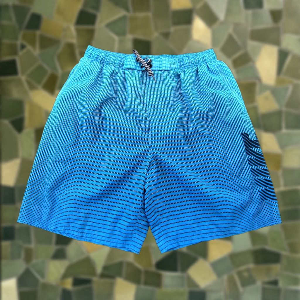 Nike Nike Blue Black Lined Pocket Basketball Gym Workout Shorts Men XXL Size Size US 34 / EU 50 - 1 Thumbnail