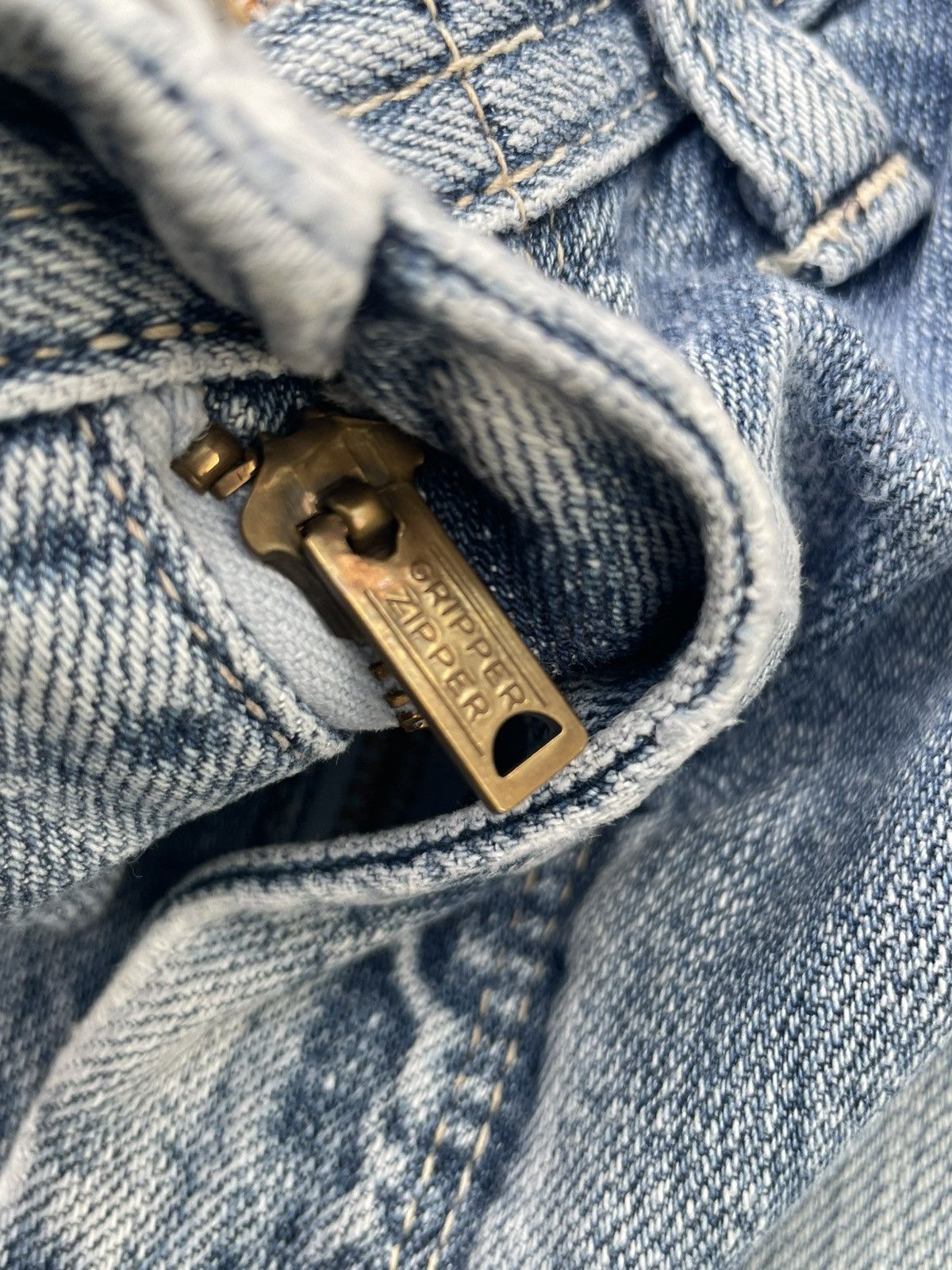 Lee × Vintage Vintage Lee Union Made Narrow Jeans Size US 32 / EU 48 - 19 Thumbnail