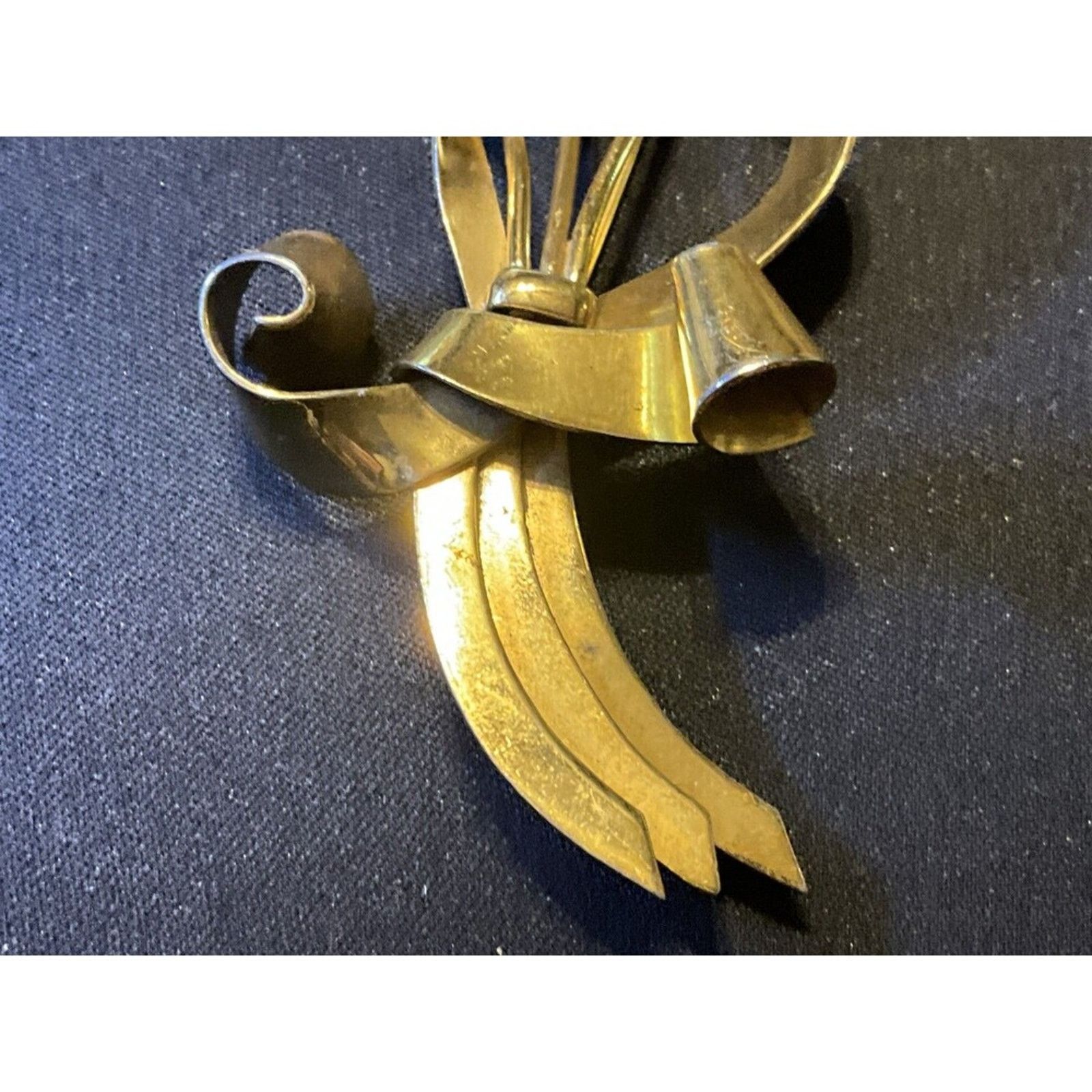 Other Vintage 925 Silver Vermile Coro Brooch Size ONE SIZE - 2 Thumbnail