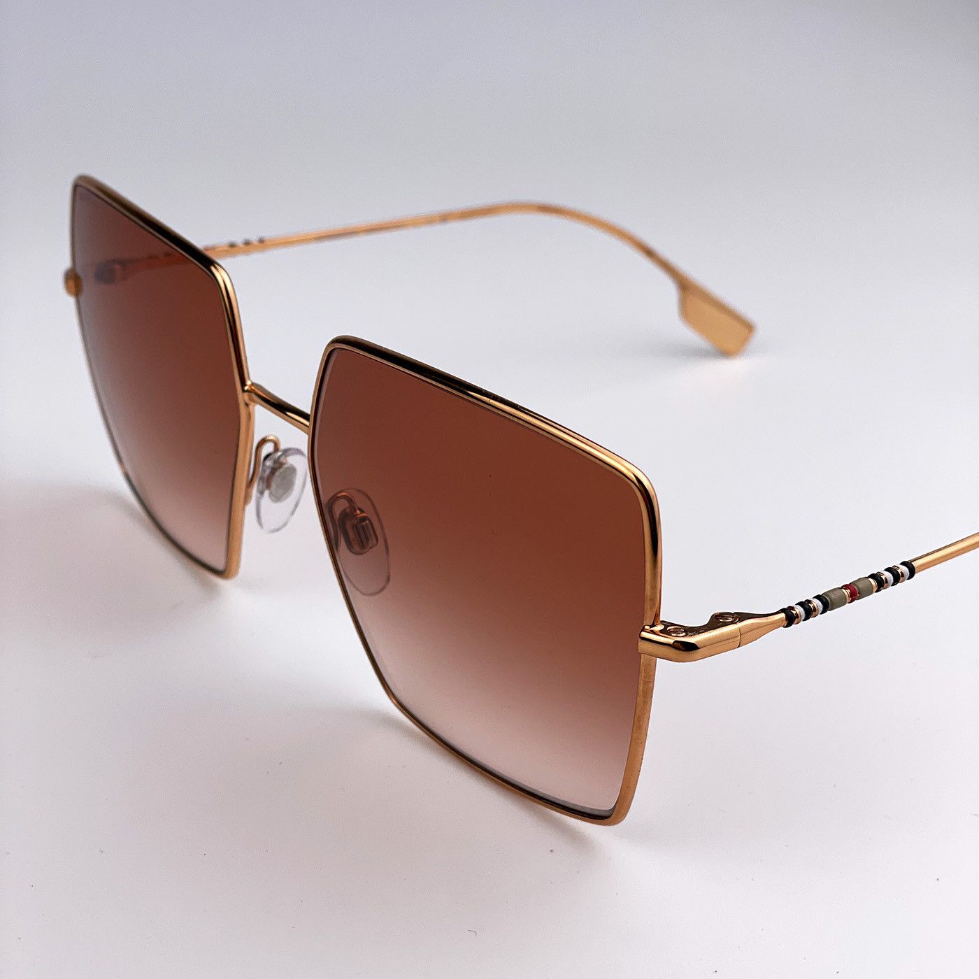 Burberry NEW Burberry BE3133 DAPHNE 133713 Square Women Sunglasses Size ONE SIZE - 5 Thumbnail
