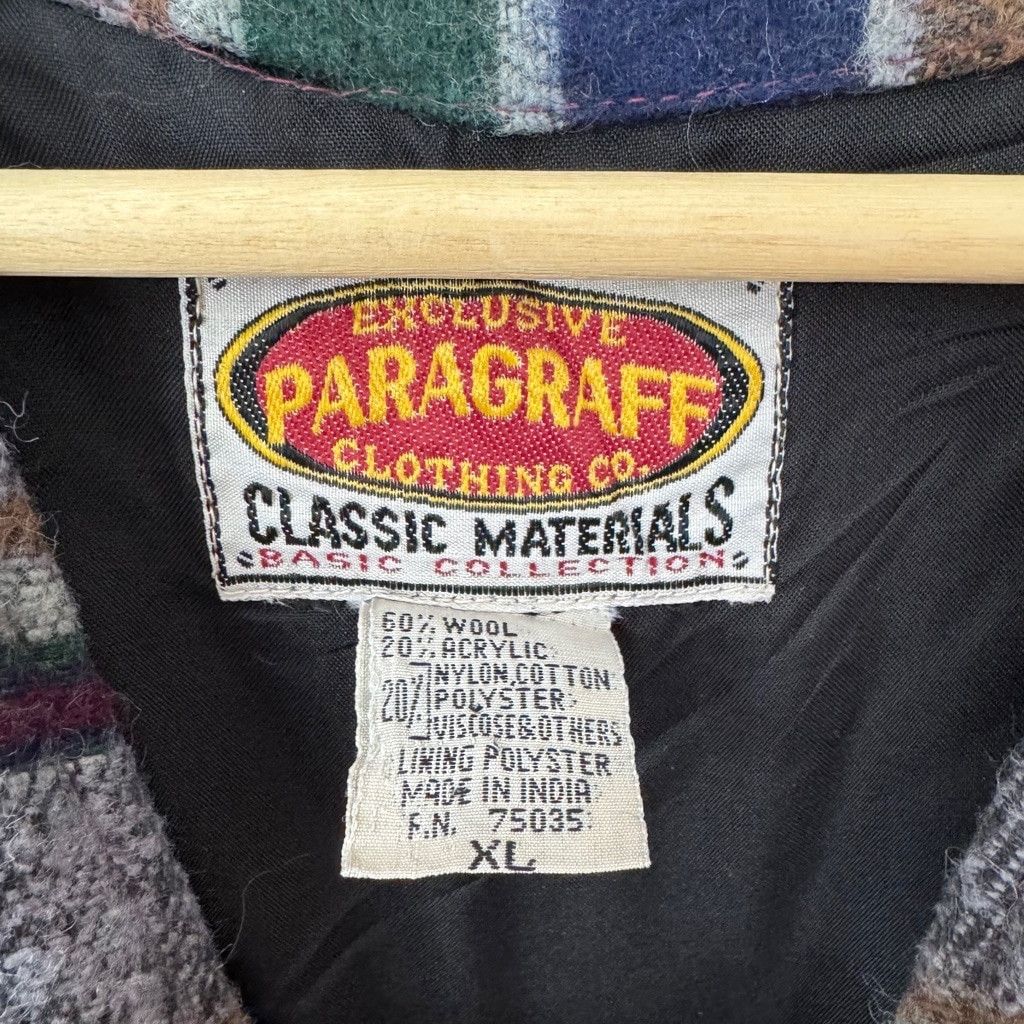 Other Vintage Paragraff Wool Blend Blanket Stripe pattern vest XL Size US XL / EU 56 / 4 - 6 Thumbnail