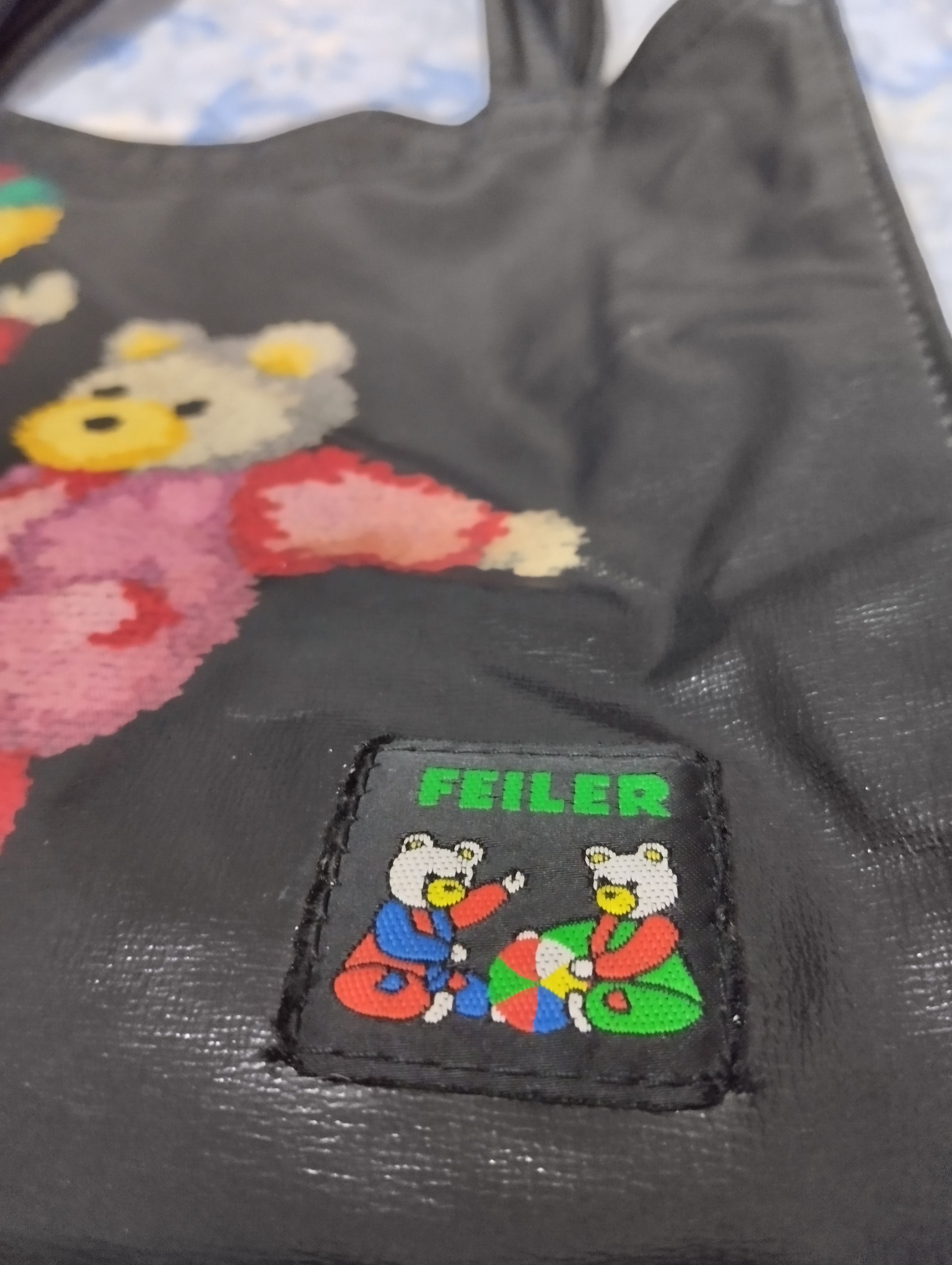 Vintage Rare Vintage Feiler Black Leather Bag For Collector❤️ Size ONE SIZE - 8 Thumbnail