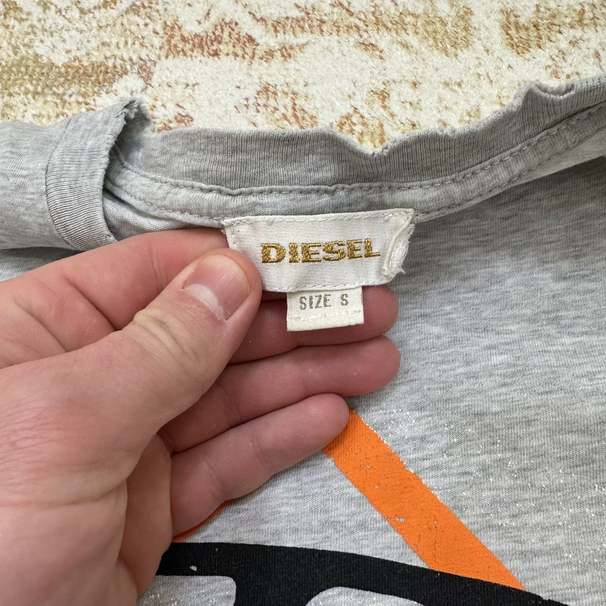 Diesel × Vintage Vintage Diesel T-shirts Big Logo Grunge Hype Size US S / EU 44-46 / 1 - 8 Thumbnail