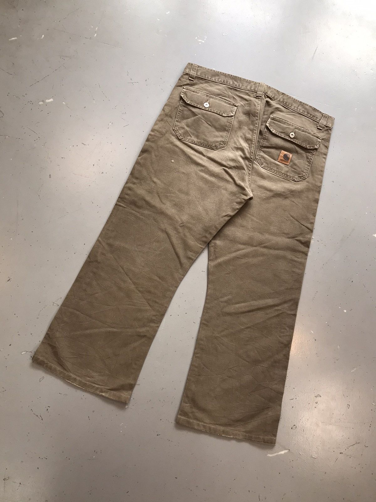 Carhartt × Vintage Vintage Carhartt biker denim pant Size US 42 / EU 58 - 8 Thumbnail