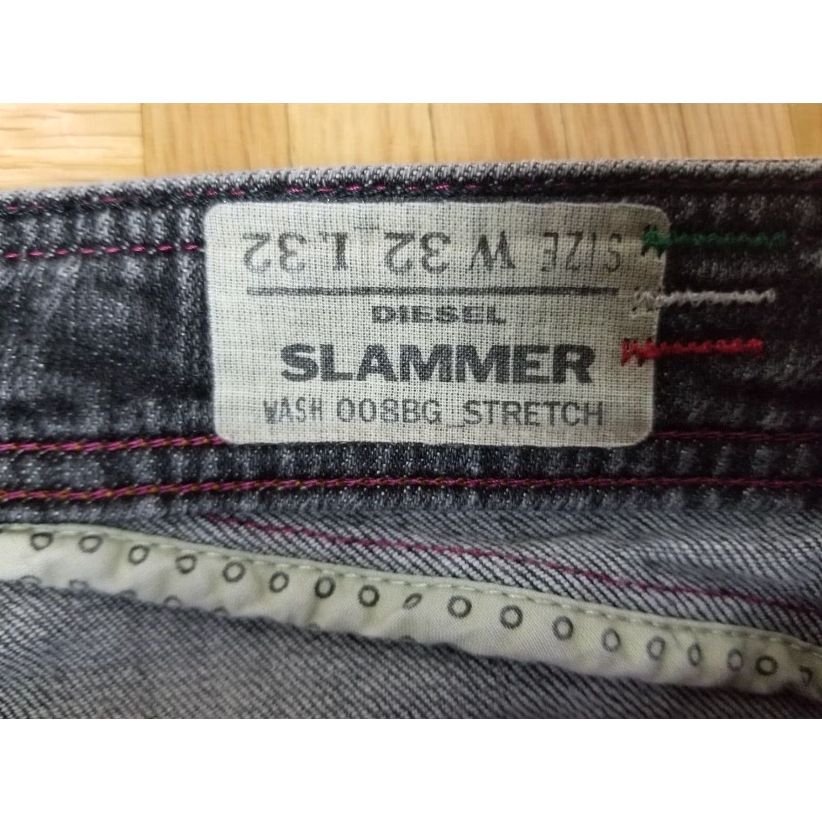 Diesel DIESEL SLAMMER MEN'S ORIGINAL BLACK JEANS W32 L32 MADE IN ITALY Jeans Pants Mens Black Diesel Slammers 32x32 Italy Size US 32 / EU 48 - 6 Thumbnail