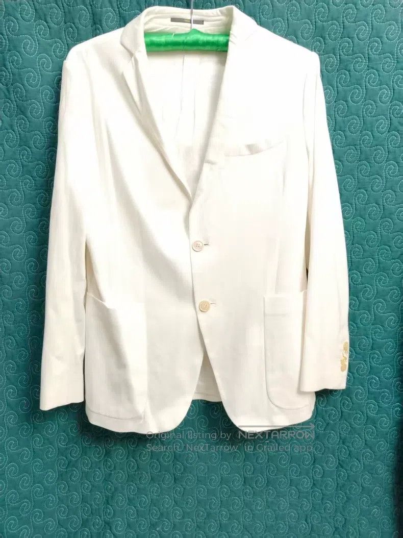 Fendi Fendi White suit jacket Size 46L - 1 Thumbnail