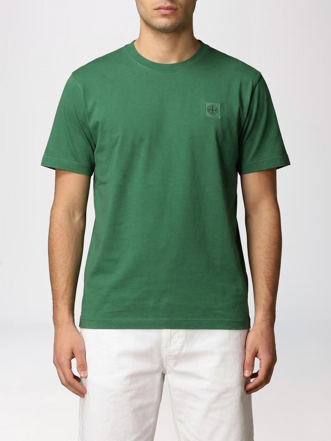 Stone Island Stone Island T-Shirt Men Green Size US XS / EU 42 / 0 - 1 Thumbnail