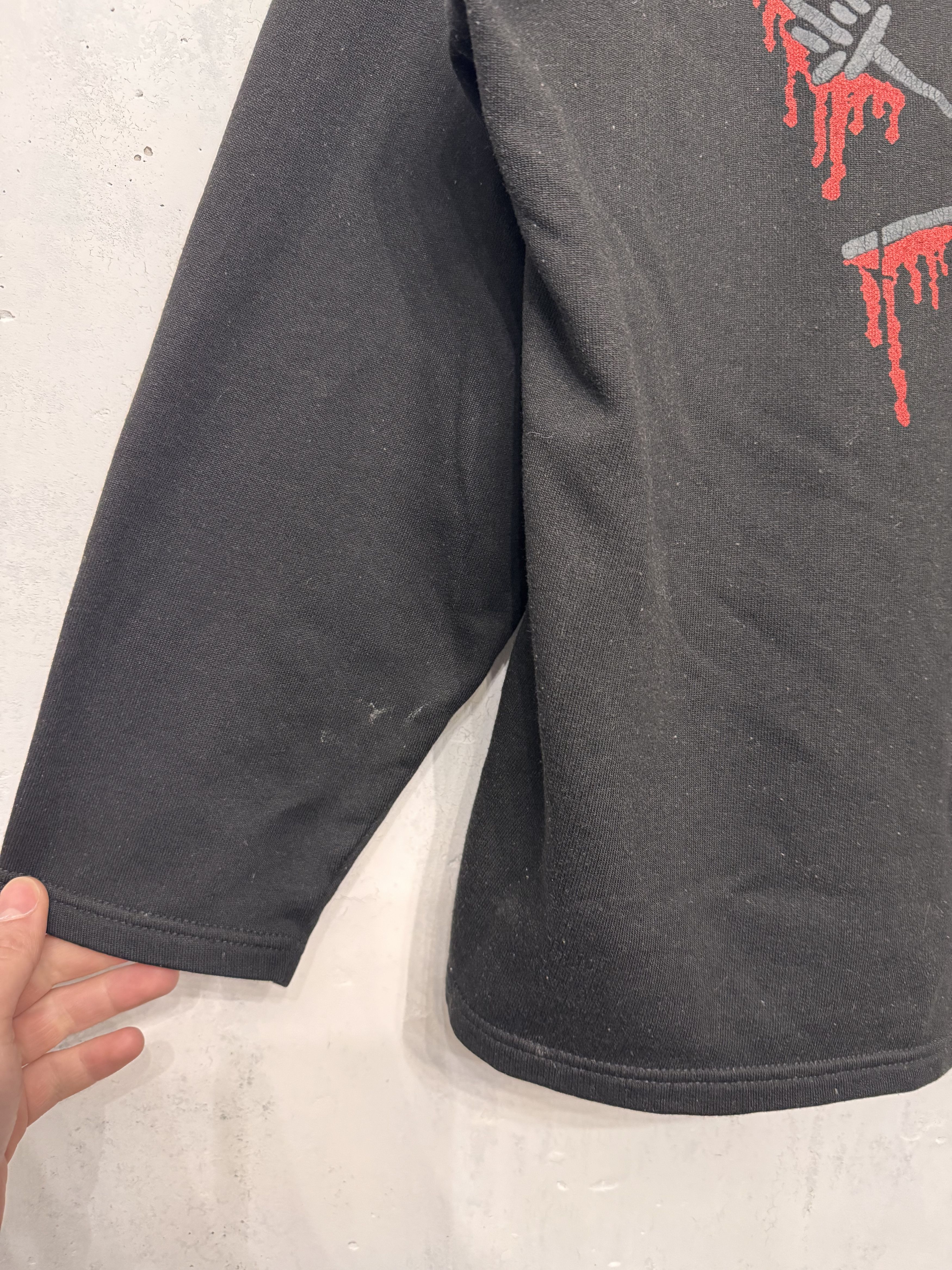 Band Tees Vintage 90s Metallica Rock Band Made in UK Zip Up Hoodie Size US XL / EU 56 / 4 - 6 Thumbnail