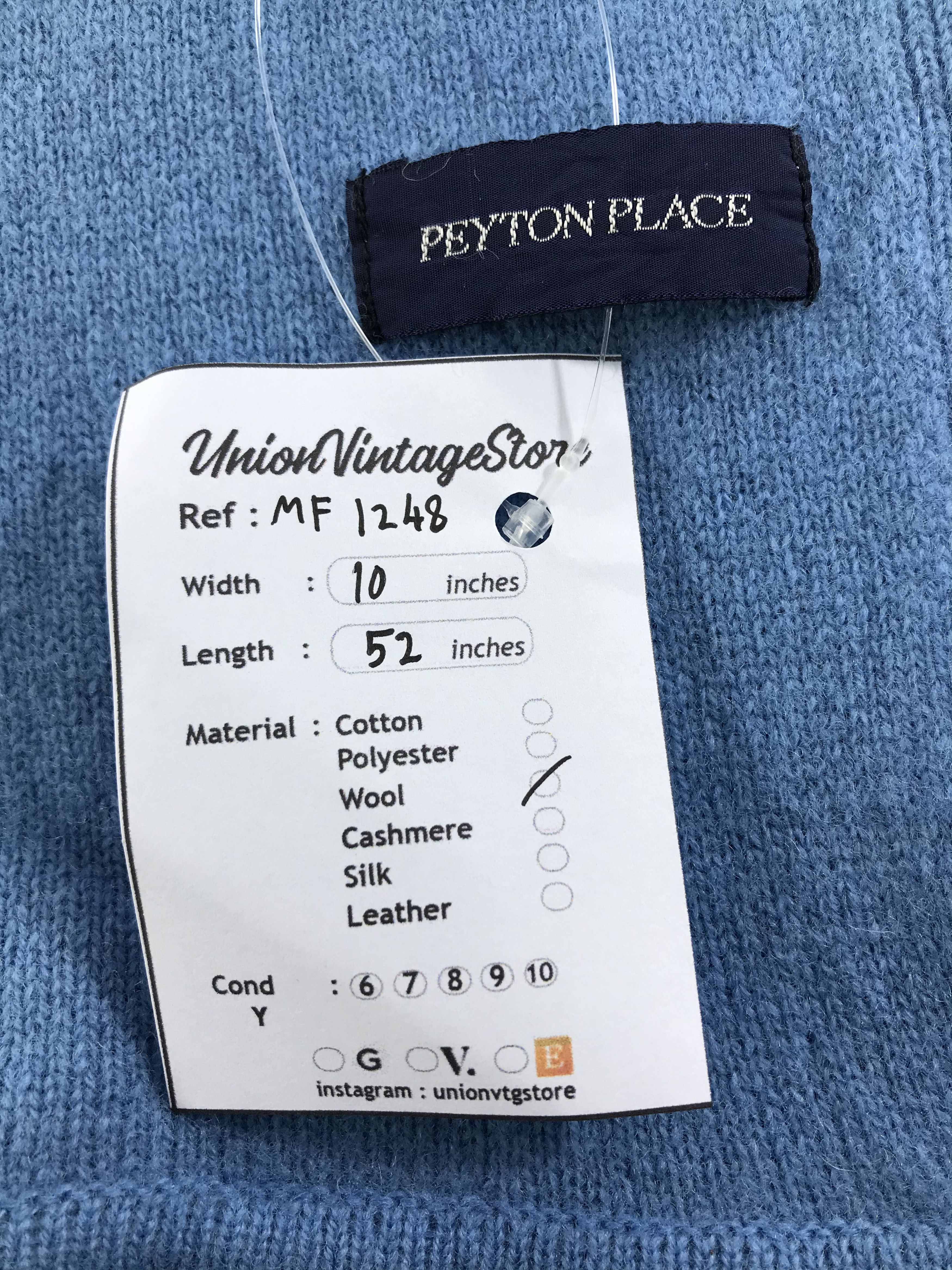 PPFM Vintage PPFM Scarf/Muffler/Neckwear MF1248 Size ONE SIZE - 7 Thumbnail