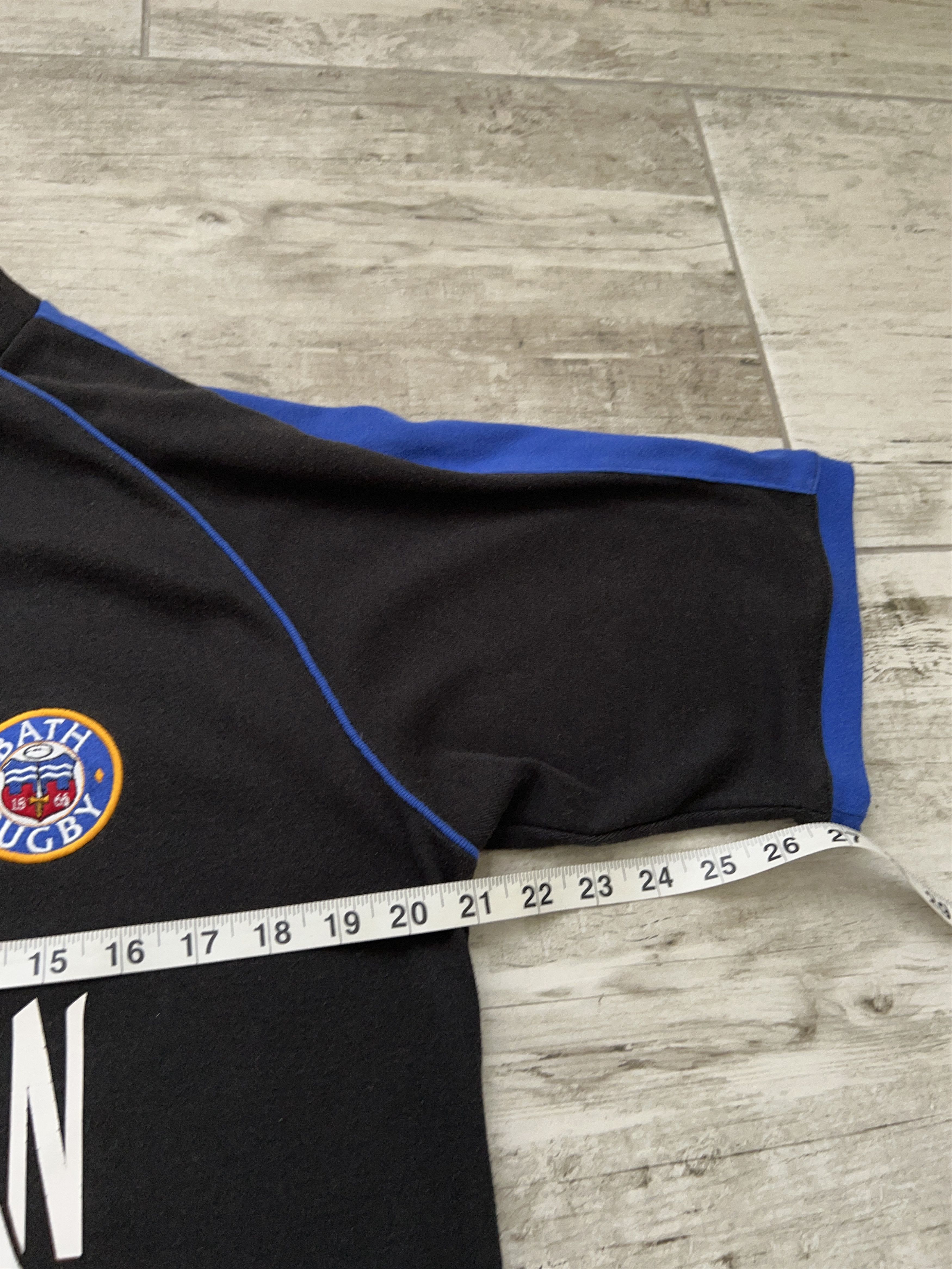 Vintage Mens Bath Rugby Cotton Traders Blackthorn Jersey T Shirt Tee Size US S / EU 44-46 / 1 - 4 Thumbnail