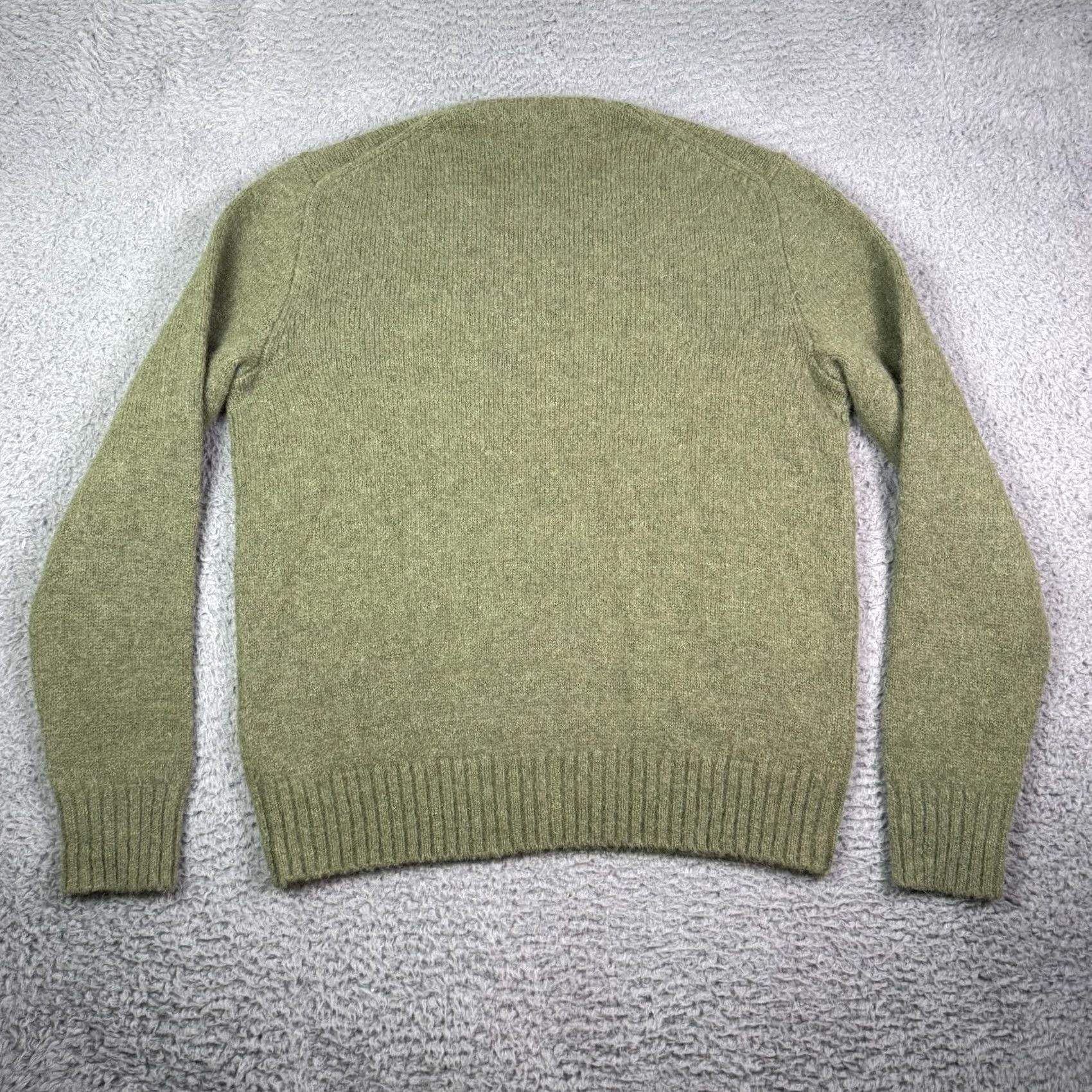 Polo Ralph Lauren Polo Ralph Lauren Sweater Mens M Green Olive Wool Alpaca Blend Crewneck Pullover Size US M / EU 48-50 / 2 - 7 Thumbnail