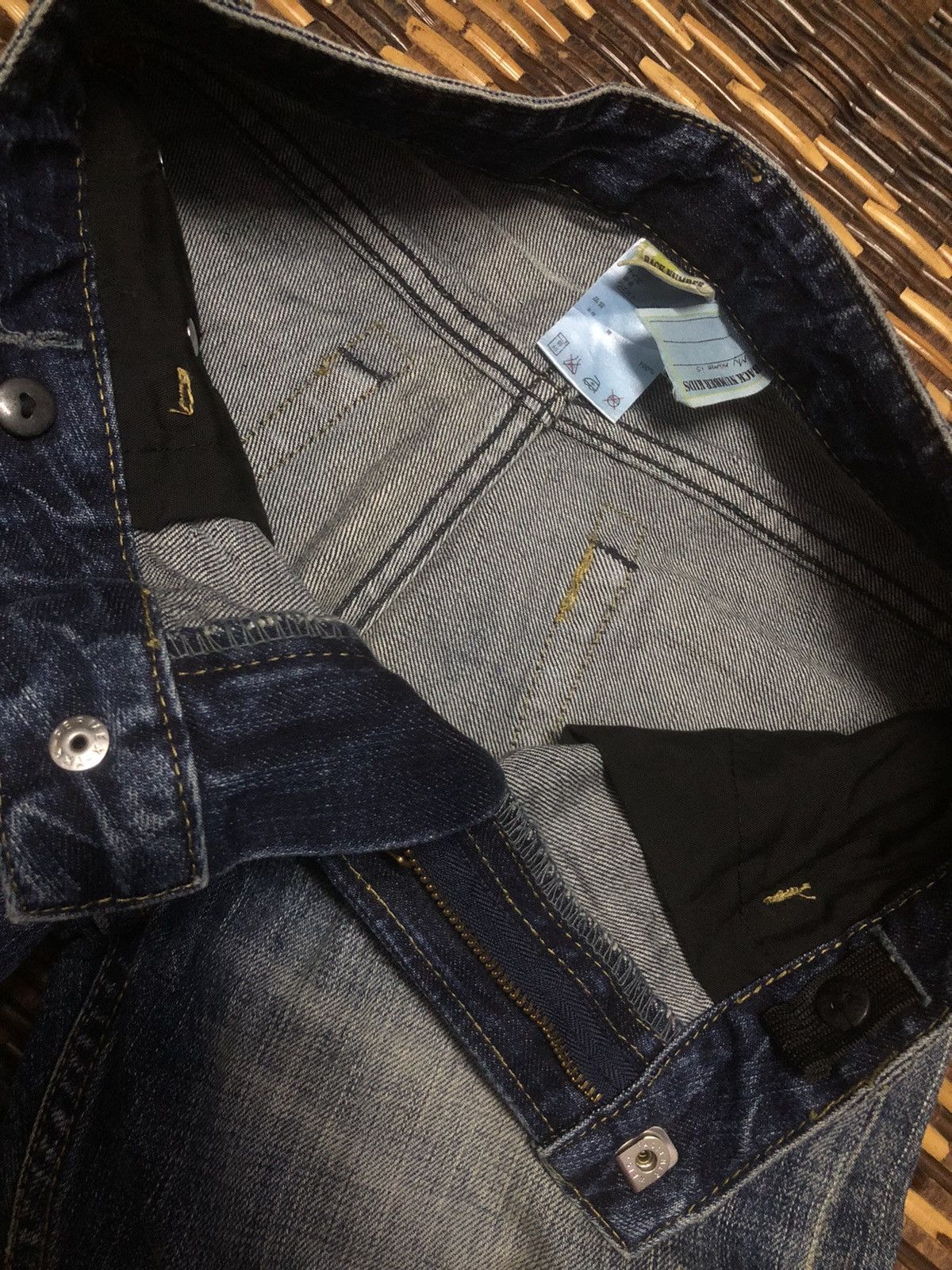 Japanese Brand × Vintage Back Number Jeans Size 27" / US 4 / IT 40 - 13 Thumbnail