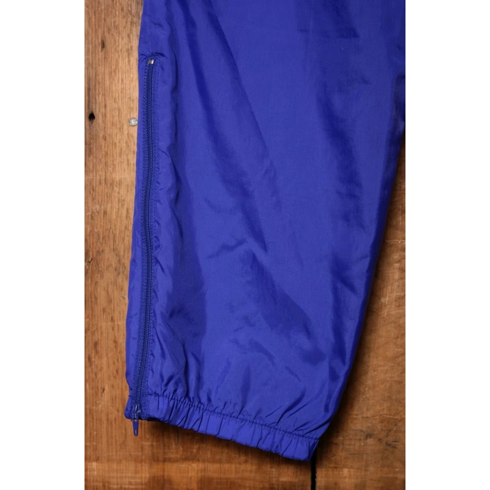 Nike VINTAGE Nike Purple Track Pants Mens M Inseam 30 Zip Ankle Windbreaker Nylon Nylon Pants Unlined Drawstring Closure Activewear Size US 31 - 5 Thumbnail