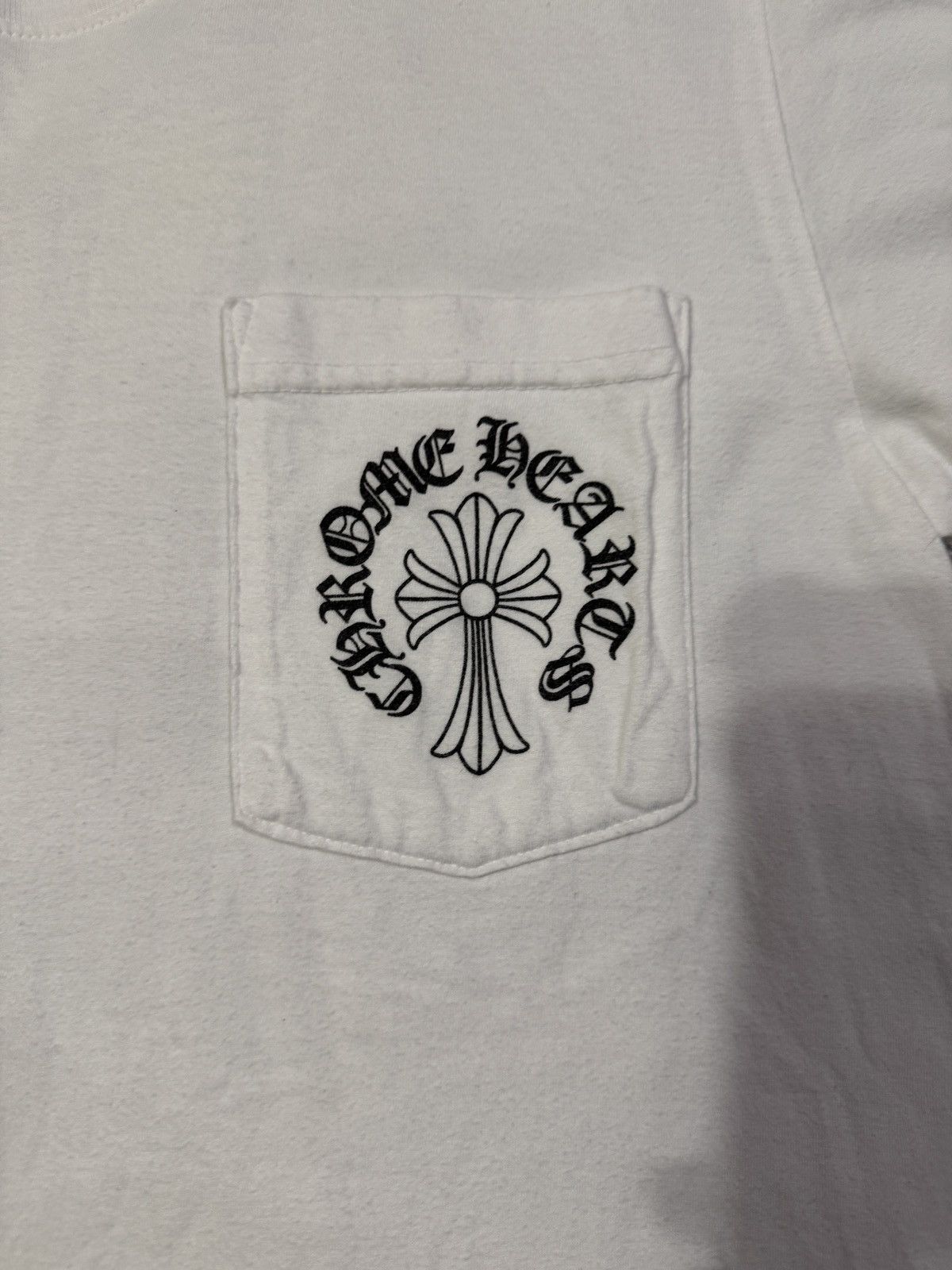 Chrome Hearts Chrome Hearts White Cross Tee Size US S / EU 44-46 / 1 - 4 Thumbnail