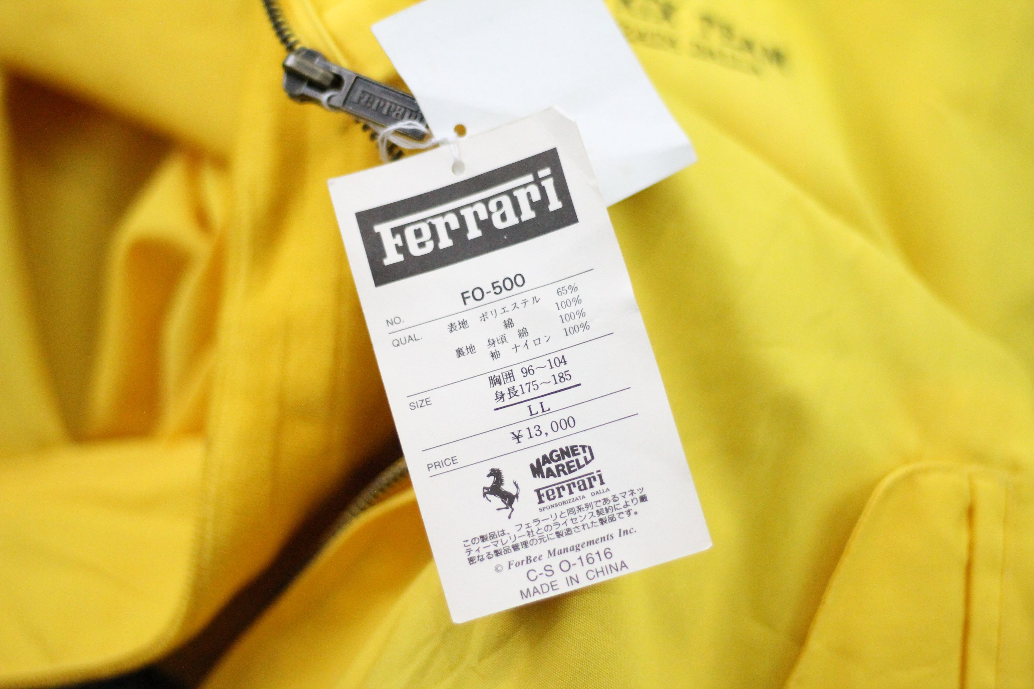 Ferrari × Vintage Vintage Magneti Marelli Ferrari Grandprix Team Racing Jacket Size US L / EU 52-54 / 3 - 13 Thumbnail