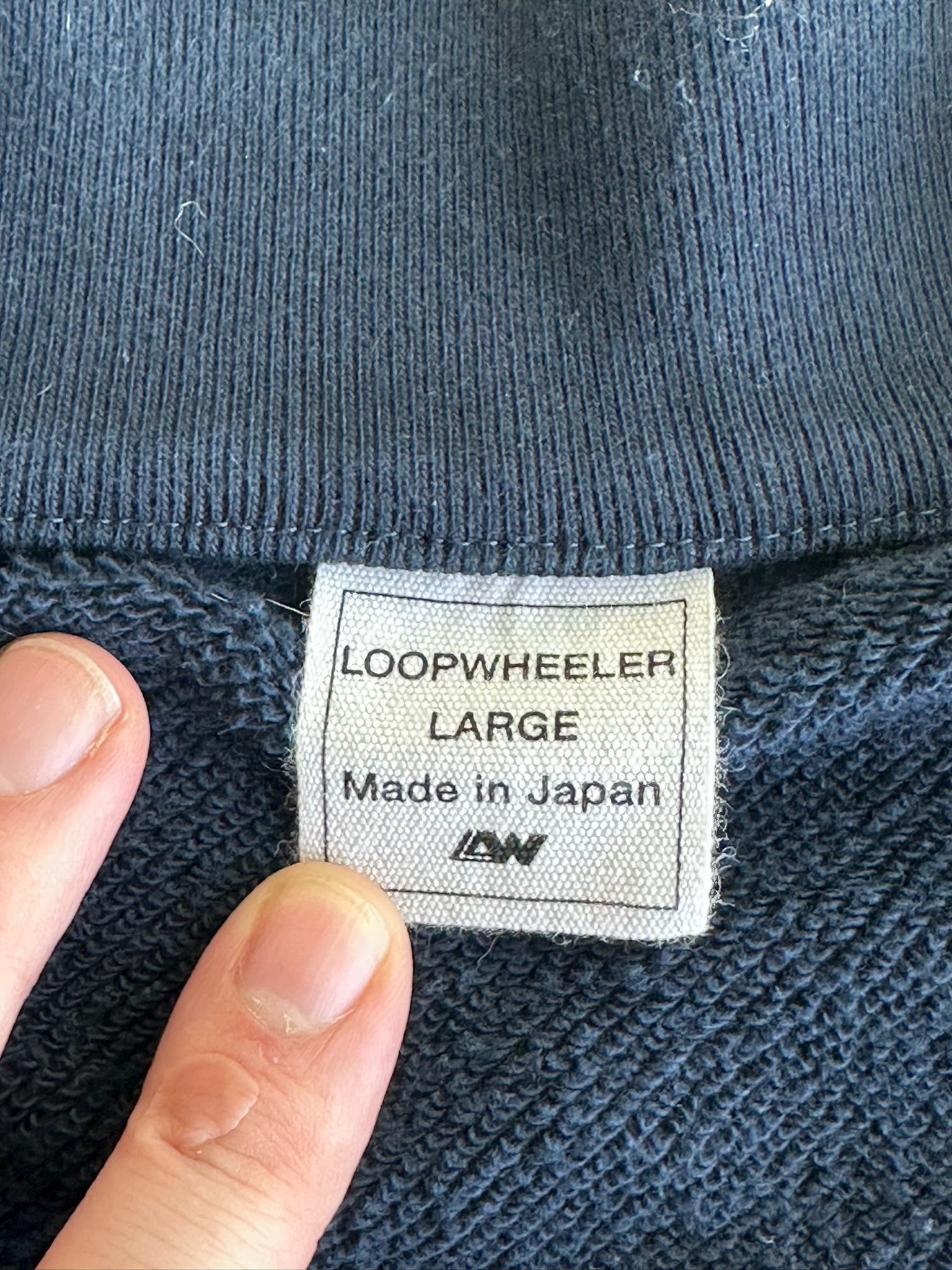 Loopwheeler (RRP $400) Loopwheeler Zip Cardigan Size US L / EU 52-54 / 3 - 4 Thumbnail