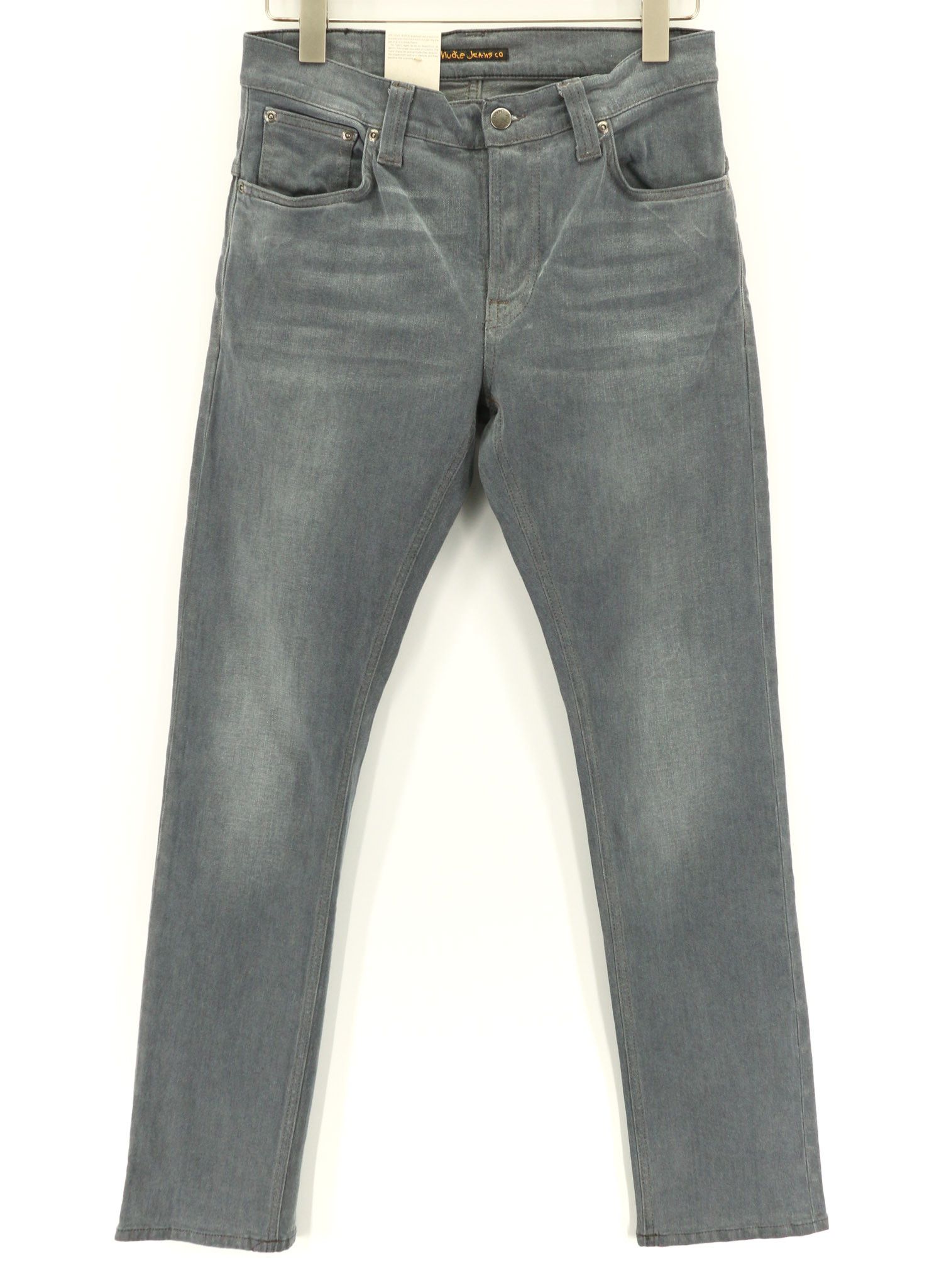 Nudie Jeans THIN FINN W30/L32 Grey Cotton Stretch Jeans 80660 Size US 30 / EU 46 - 1 Thumbnail
