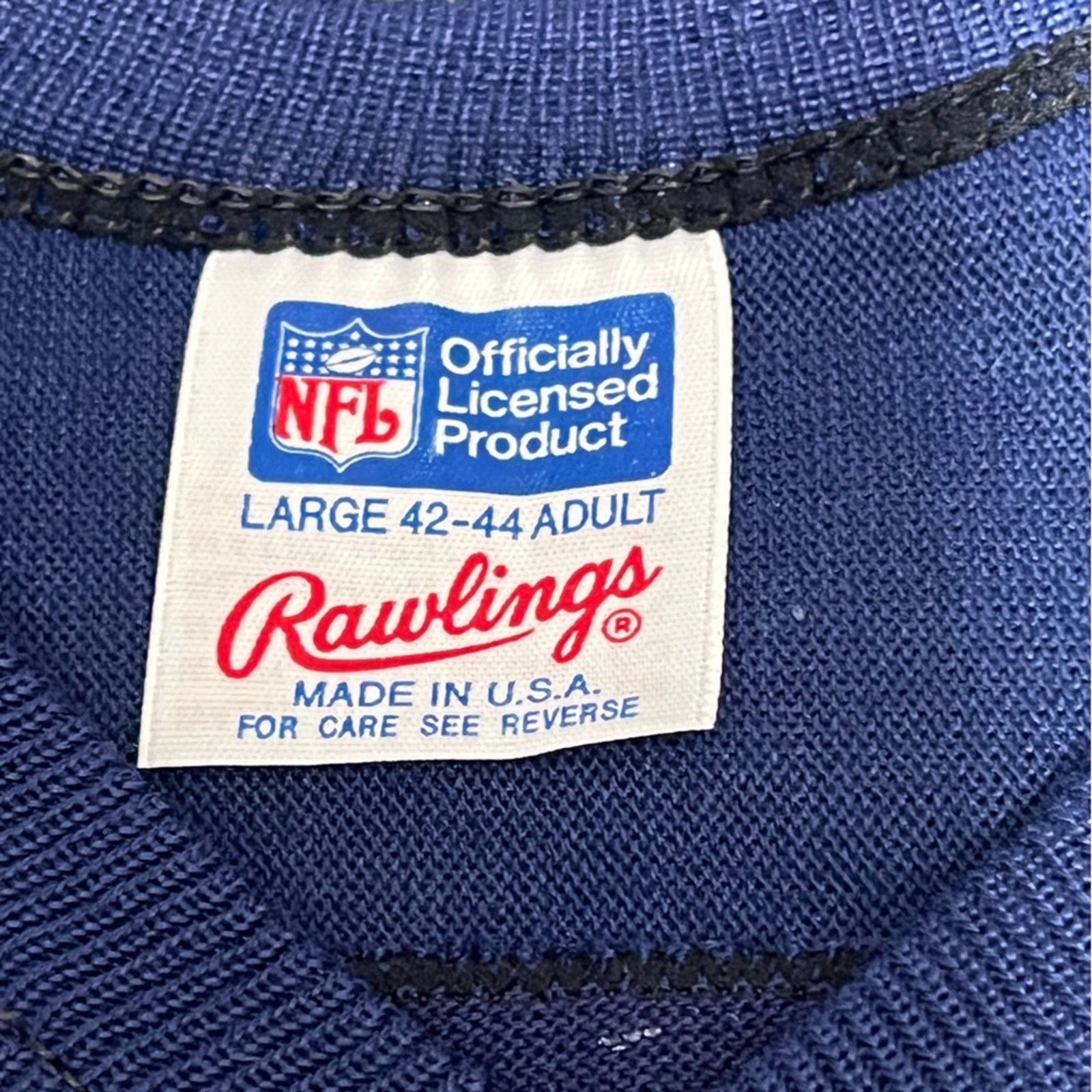 NFL VTG 80s Rawlings Chicago Bears #99 HAMPTON Single Stitch USA Size US L / EU 52-54 / 3 - 5 Thumbnail
