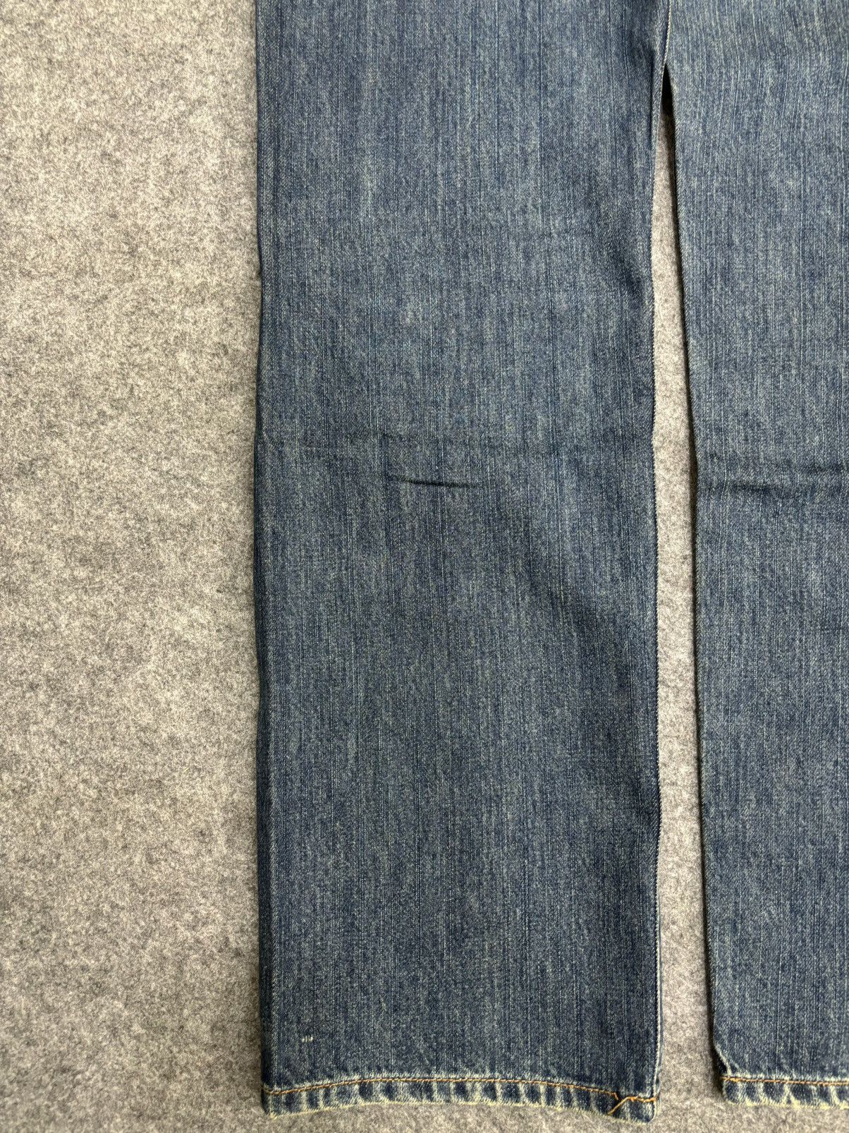 Designer 💥Denim Art💥Artisan MSG Sick Patchwork Stonewash Denim F553 Size US 31 - 19 Thumbnail