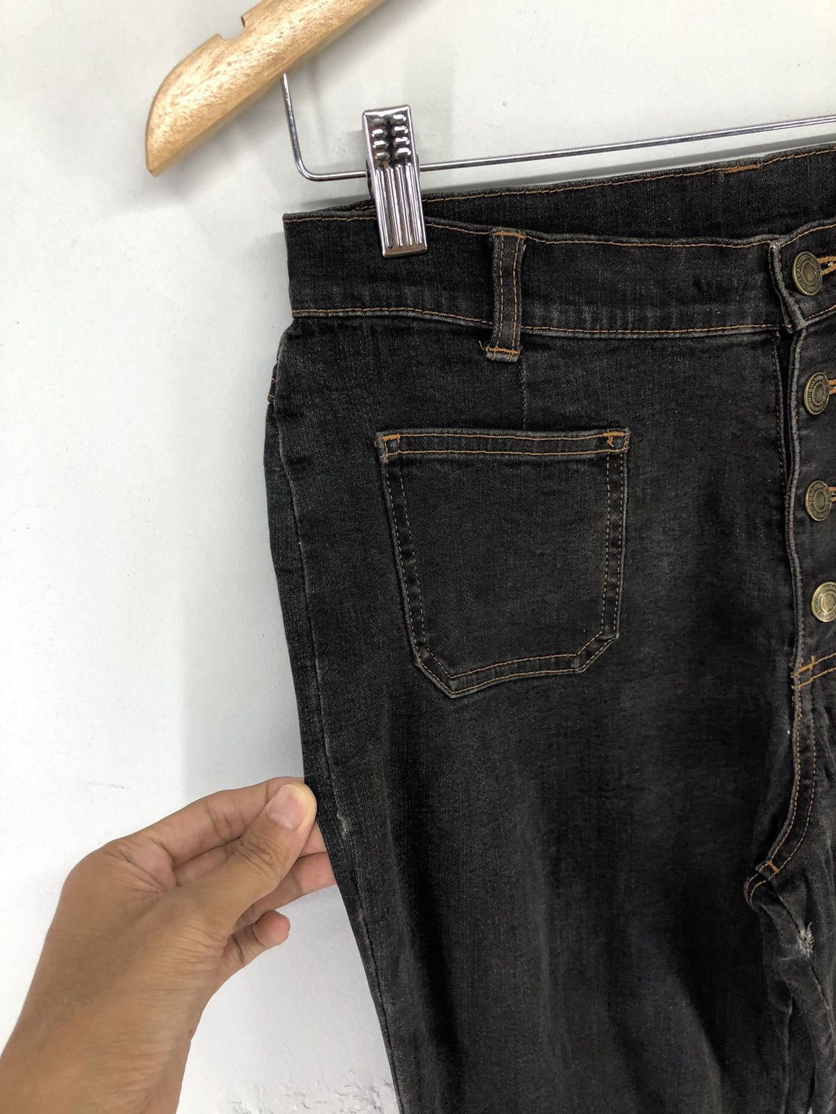 Japanese Brand Japanese Brand Sugarless Gal Flare Bootcut Jeans Size 26" / US 2 / IT 38 - 8 Thumbnail